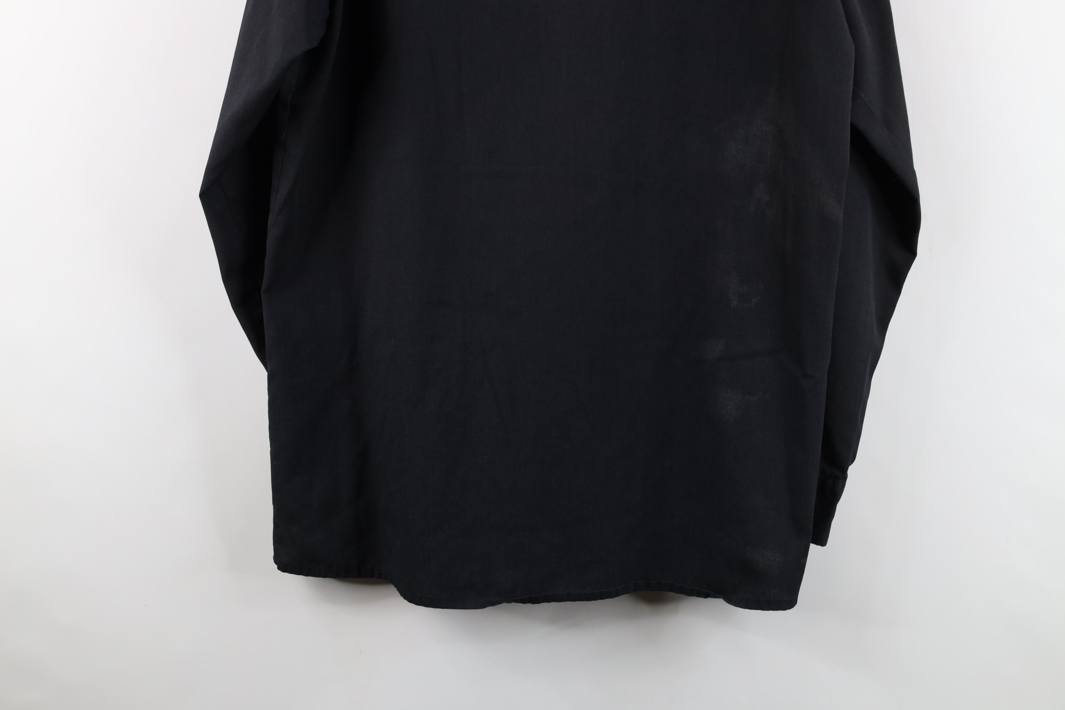 Dickies Vintage 90s Dickies Mechanic Work Button Shirt Black USA Size US M / EU 48-50 / 2 - 14 Thumbnail
