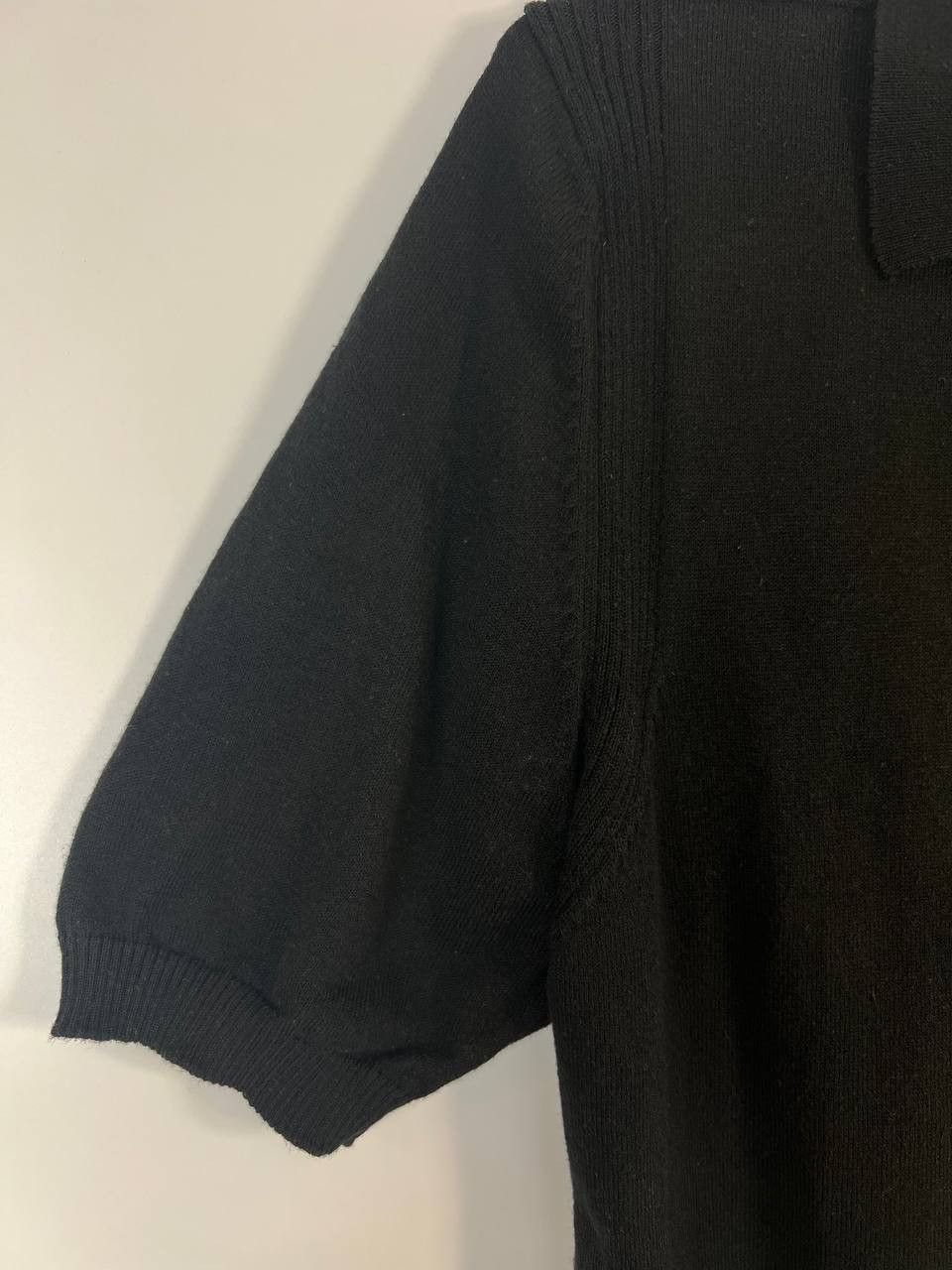Diesel DIESEL INDUSTRY KNIT POLO SHIRT BLACK SIZE S Size US S / EU 44-46 / 1 - 3 Thumbnail