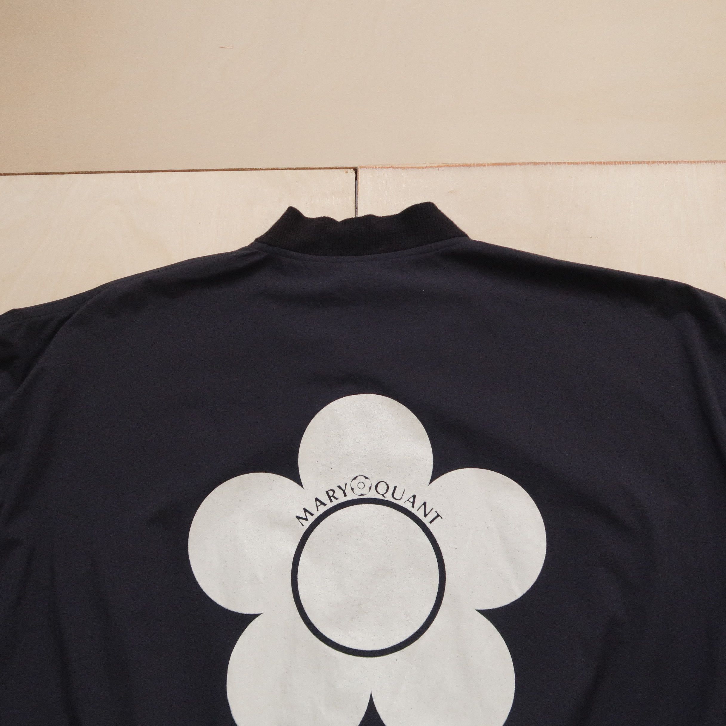 Yohji Yamamoto 1990s Mary Quant London Yohji Yamamoto Daisy Bomber Size US M / EU 48-50 / 2 - 13 Thumbnail