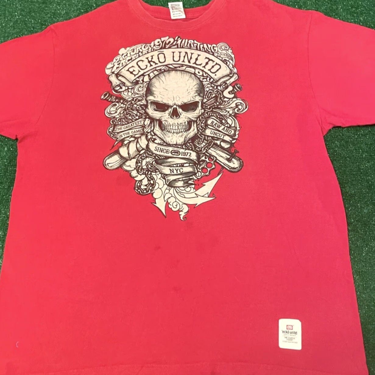 Ecko Unltd. VINTAGE Y2K Ecko Unltd Elite Logo Shirt Mens 3XL Red Grunge Hip Hop Punk Skateboard 90s Logo Shirt Mens 3XL Size US XXL / EU 58 / 5 - 5 Thumbnail