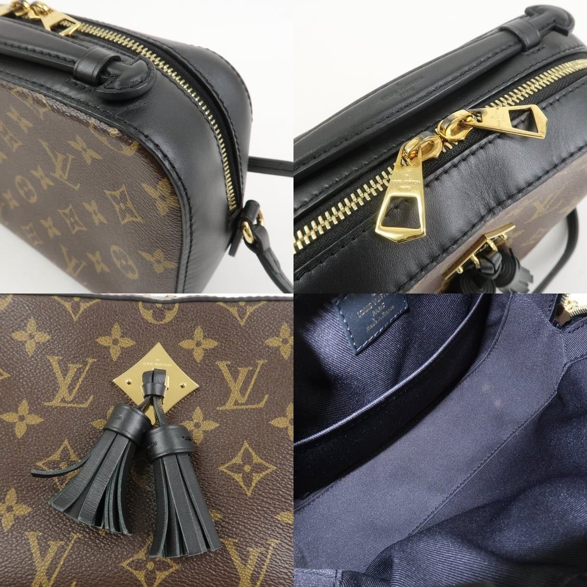 Louis Vuitton Louis Vuitton Monogram Saintonges Crossbody Bag Size ONE SIZE - 7 Thumbnail