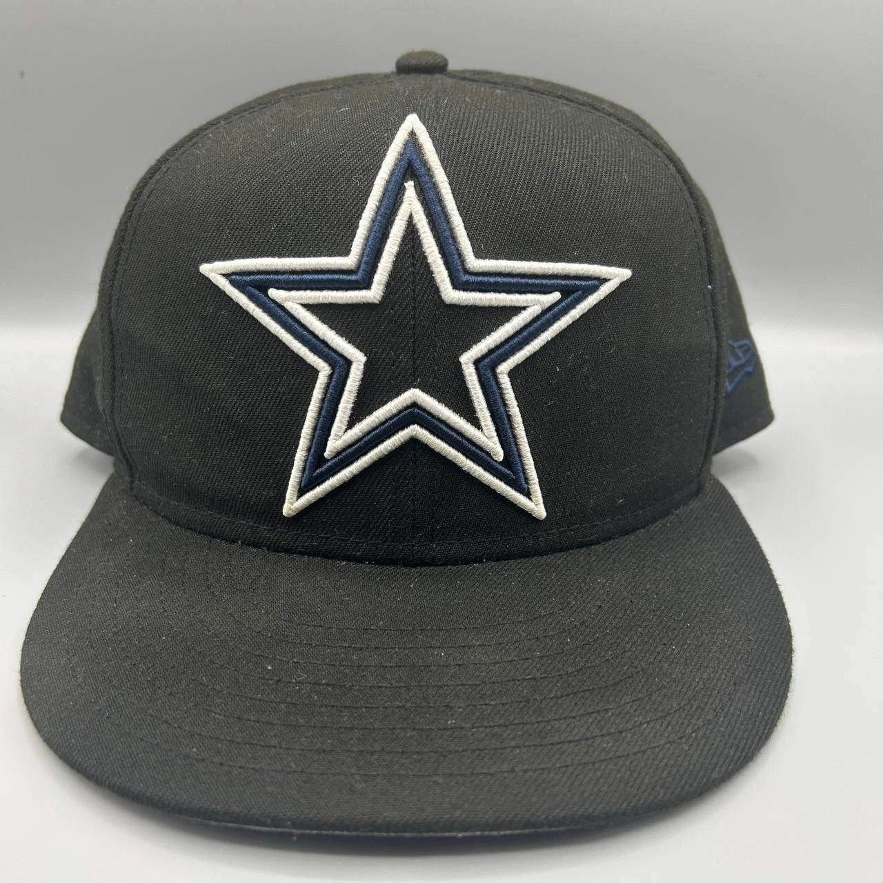New Era Dallas Cowboys Hat Men Black Gray Embroidered Snap Back Cap Size ONE SIZE - 1 Thumbnail