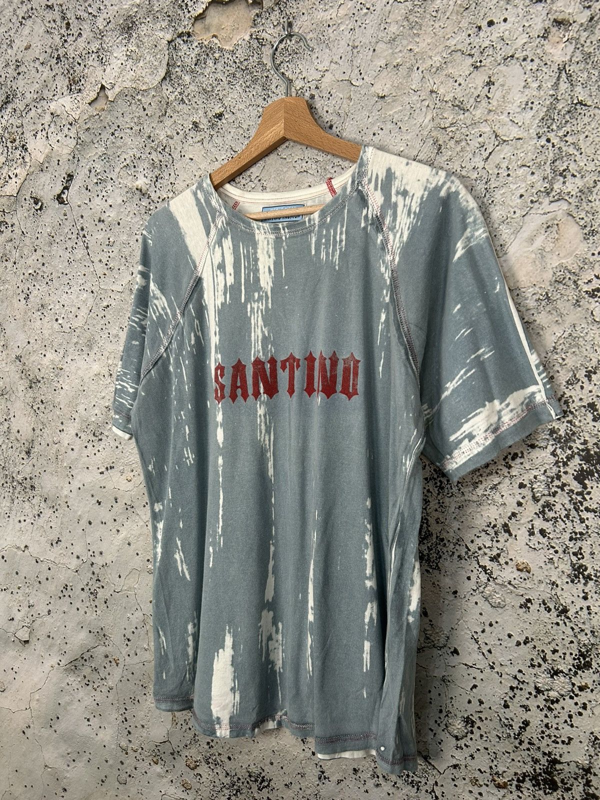 Vintage Vintage Grunge Avant Garde Alternative Tee Punk Skate Size US L / EU 52-54 / 3 - 2 Thumbnail