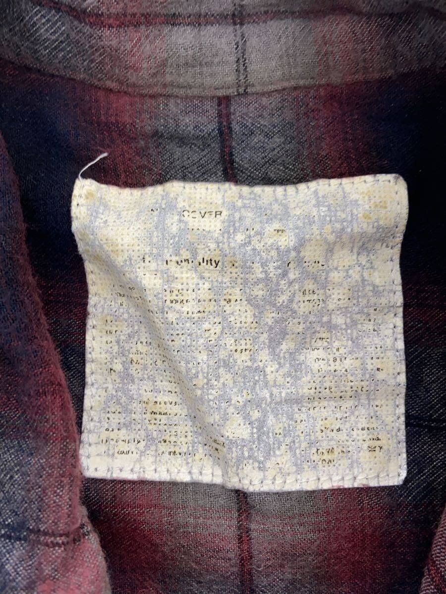 Undercover AW10 Ombre Plaid Button Shirt Size US XL / EU 56 / 4 - 5 Thumbnail
