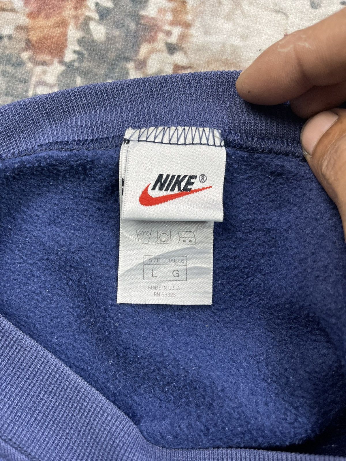 Nike Vintage 90s USA Nike Swoosh Logo Sweatshirts Size US L / EU 52-54 / 3 - 12 Thumbnail