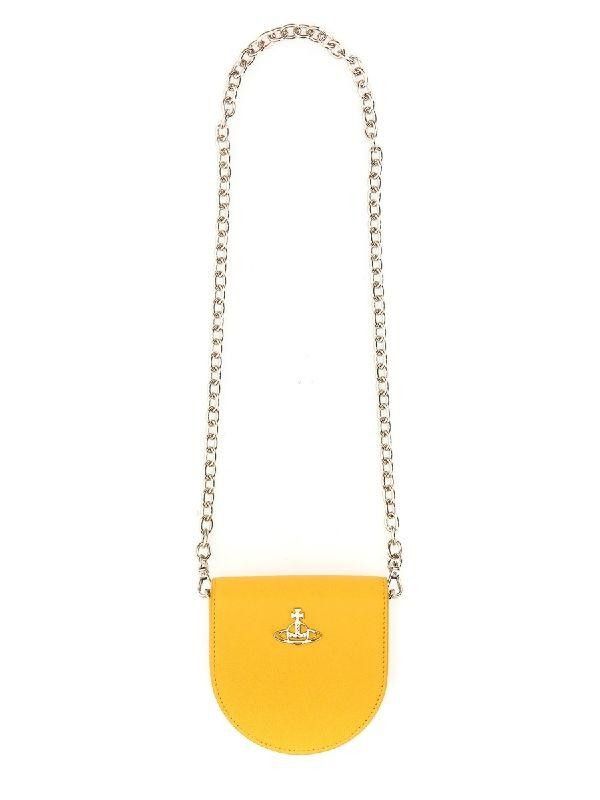 Vivienne Westwood Vivienne Westwood ORB 레더 하프문 체인백 Size ONE SIZE - 1 Thumbnail