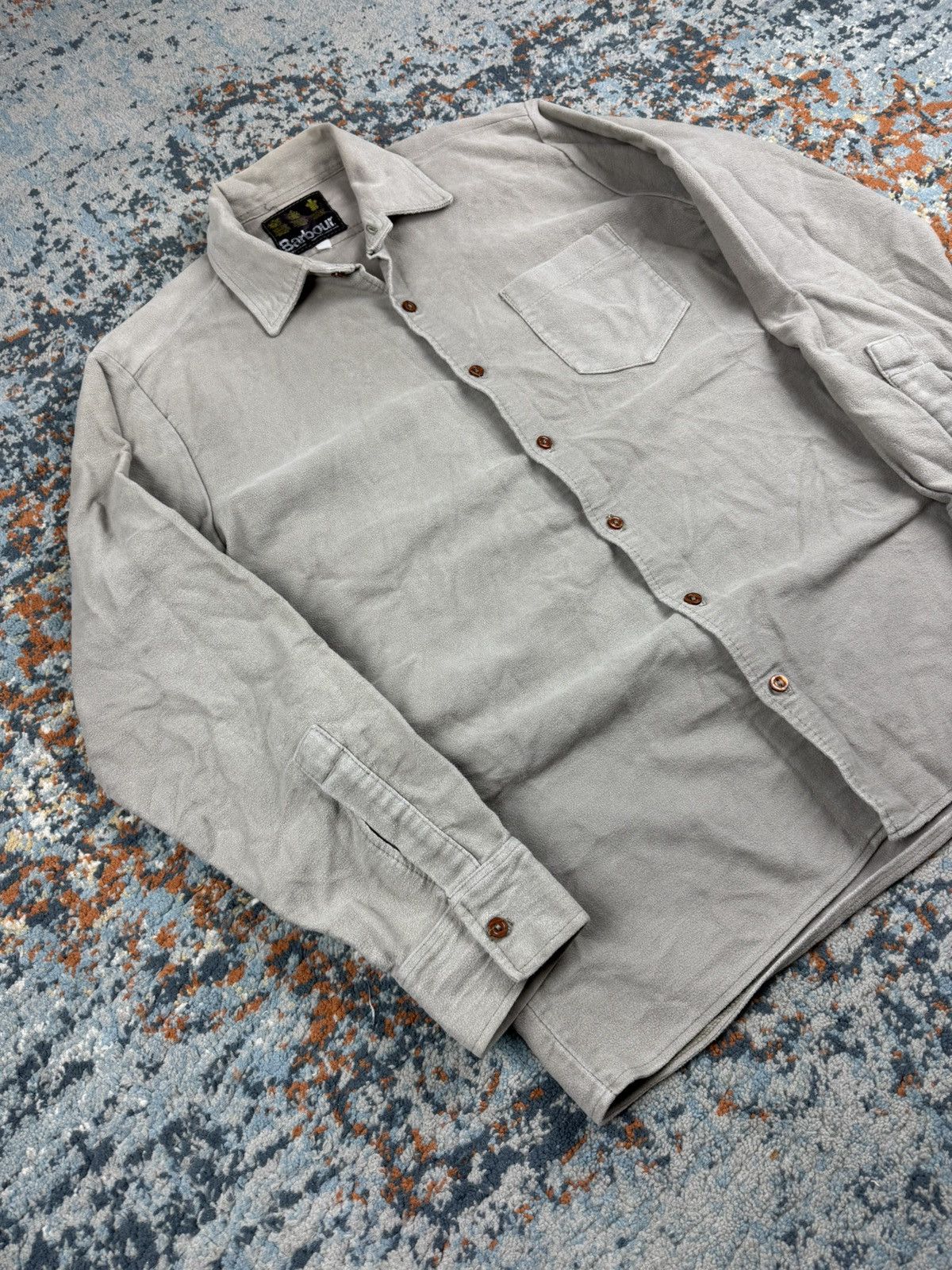 Barbour Vintage Barbour moleskin chore jacket overshirt le laboreur Size US M / EU 48-50 / 2 - 3 Thumbnail
