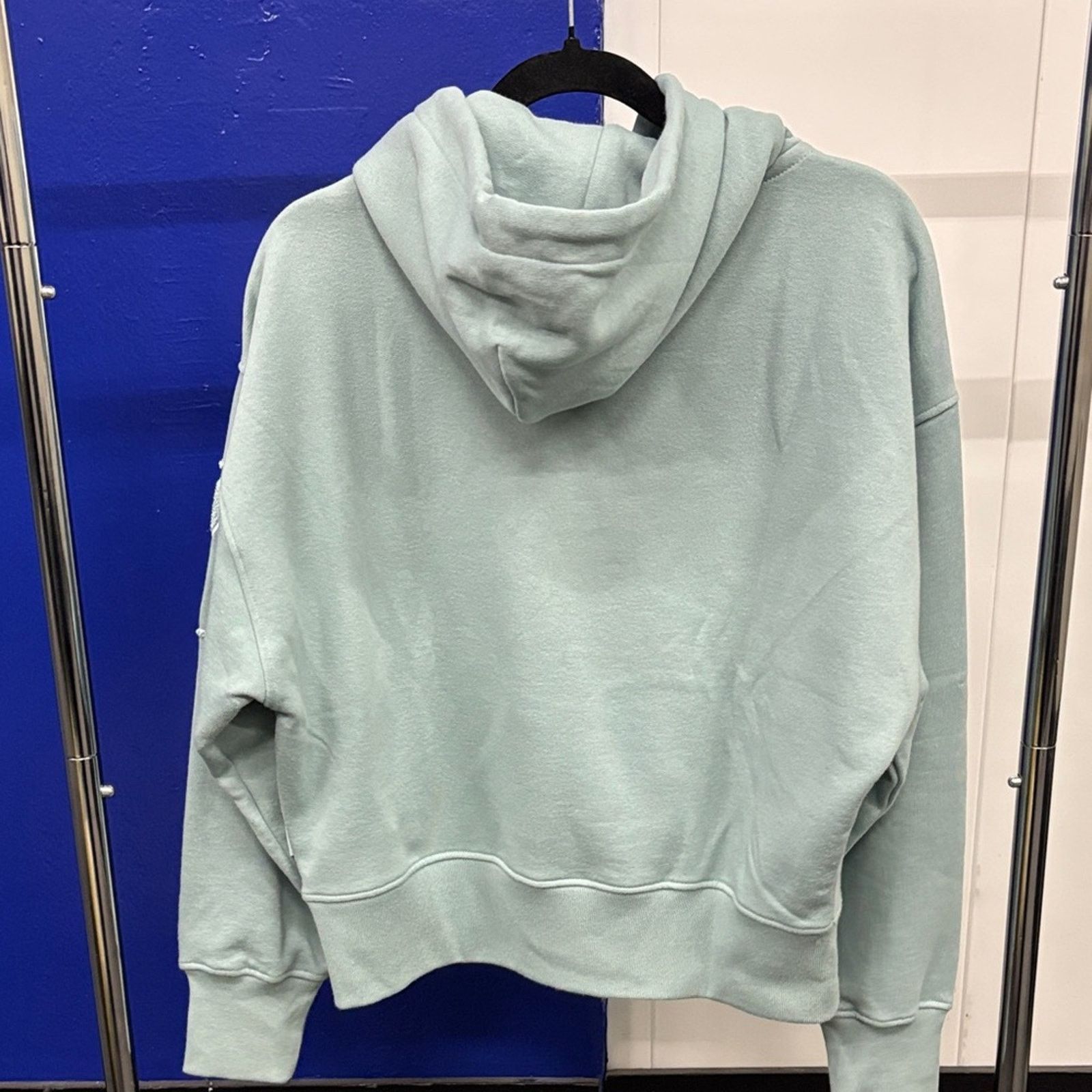 Other NWT Van Laack Women's Light Blue Hoodie Sweater Size M Size M / US 6-8 / IT 42-44 - 5 Thumbnail