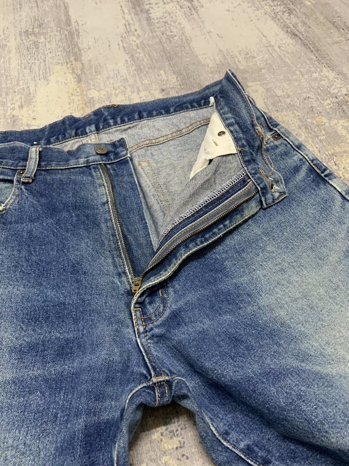 Japanese Brand Vintage Japanese Uniqlo Loose Baggy Jeans W35x29 Size US 35 - 7 Thumbnail