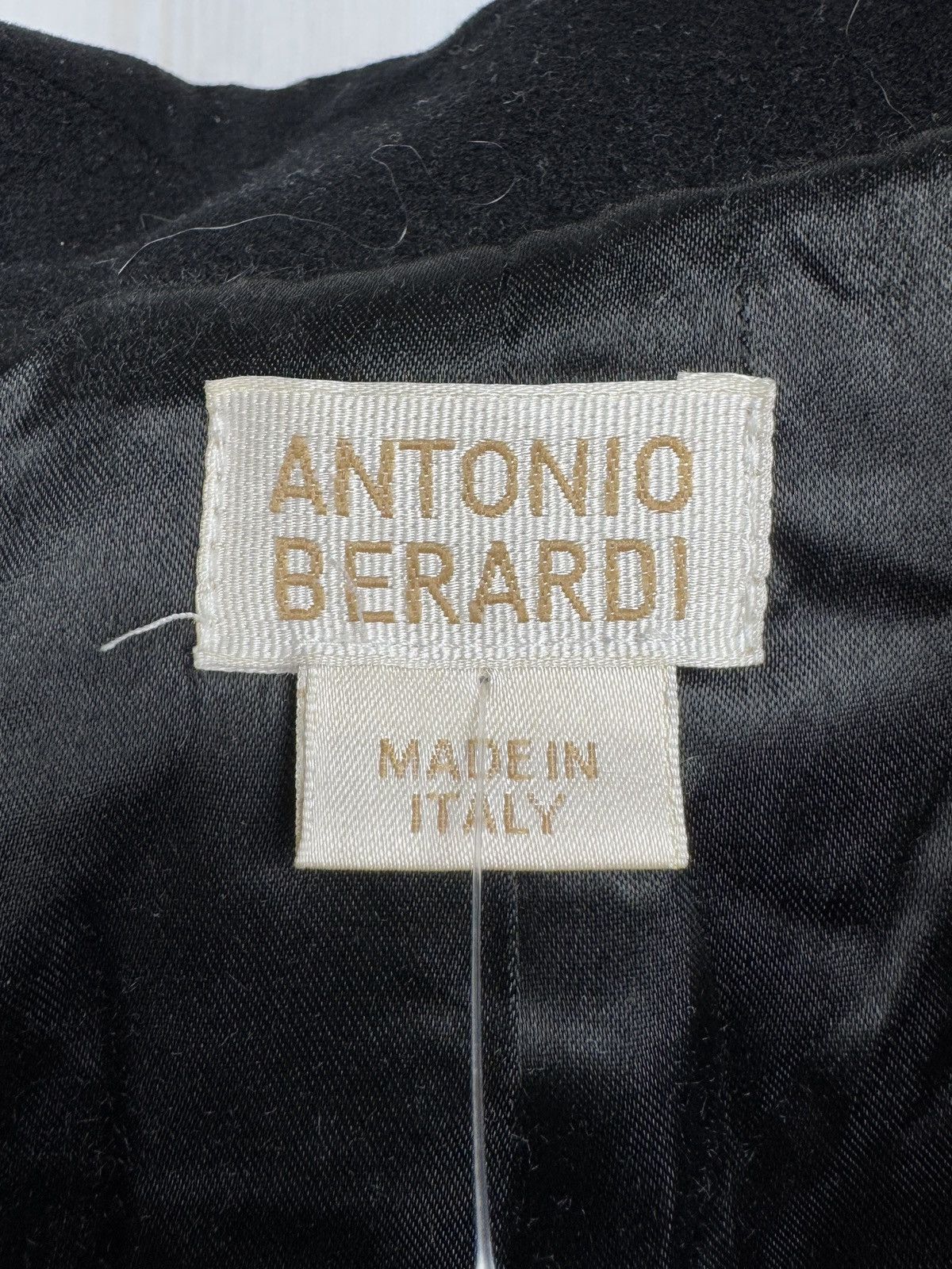 Antonio Berardi Antonio Berardi Virgin Wool Black long asymmetrical coat 40 Size S / US 4 / IT 40 - 11 Thumbnail