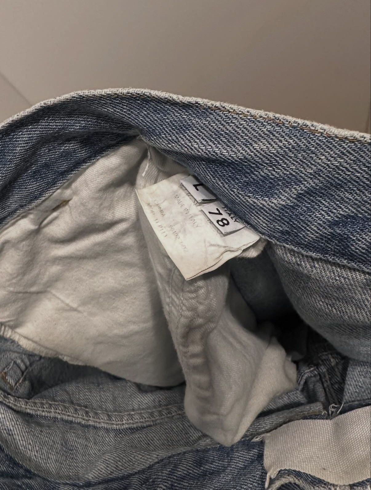 Maison Margiela A/W 2000 Size 78 XXL Denim Size 38" / US 16 / IT 52 - 3 Thumbnail