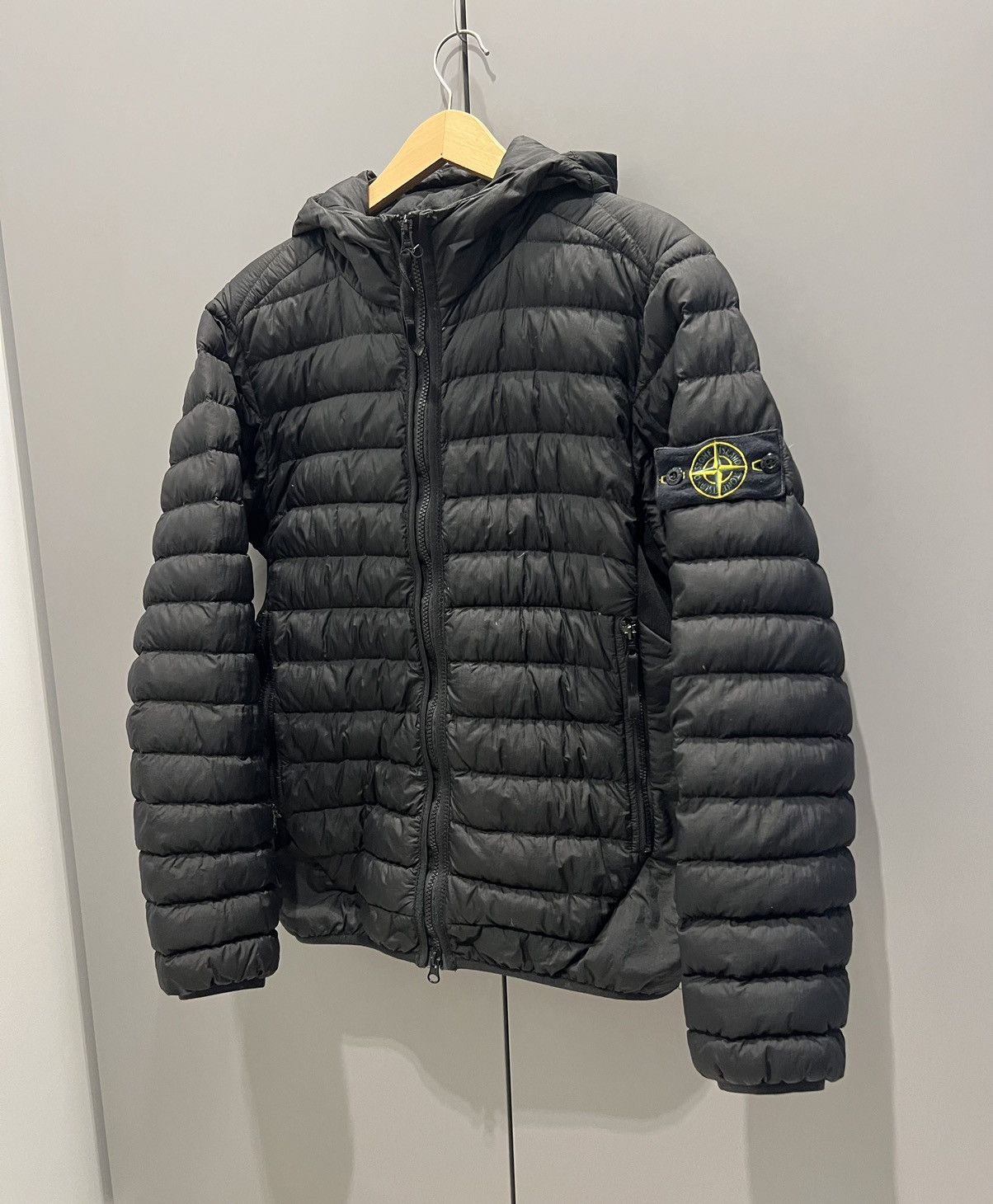 Stone Island Stone Island Puffer Jacket GARMENT DYED MICRO YARN DOWN Size US M / EU 48-50 / 2 - 2 Thumbnail