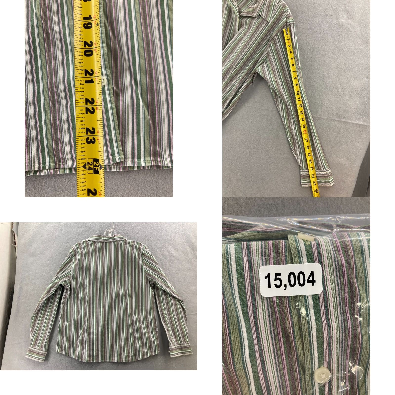 Eddie Bauer Eddie Bauer Womens XL Shirt Striped Button Up Blouse Size XL / US 12-14 / IT 48-50 - 8 Thumbnail