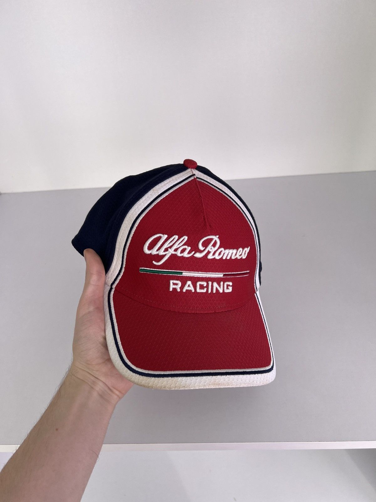 Vintage Vintage Alfa Romeo Racing Cap Size ONE SIZE - 1 Thumbnail