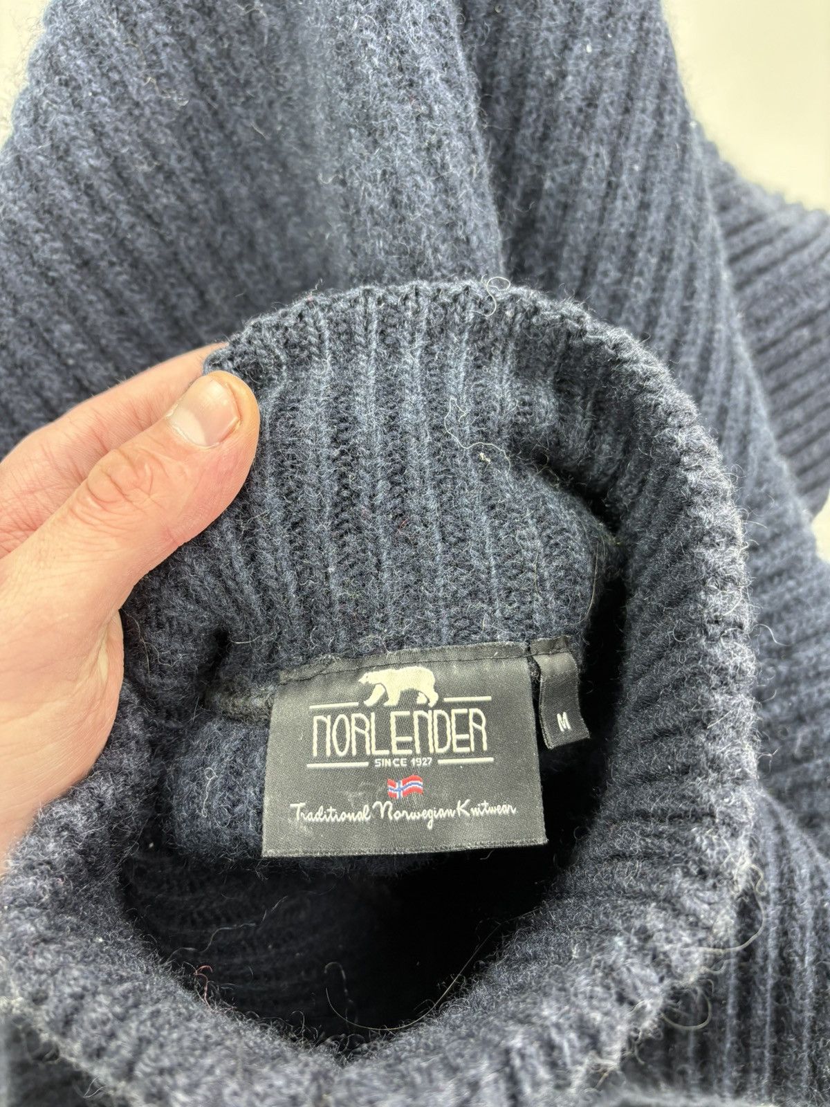 Dale Of Norway Mens sweater Norway Norlender Size M Color Blue Size US M / EU 48-50 / 2 - 10 Thumbnail