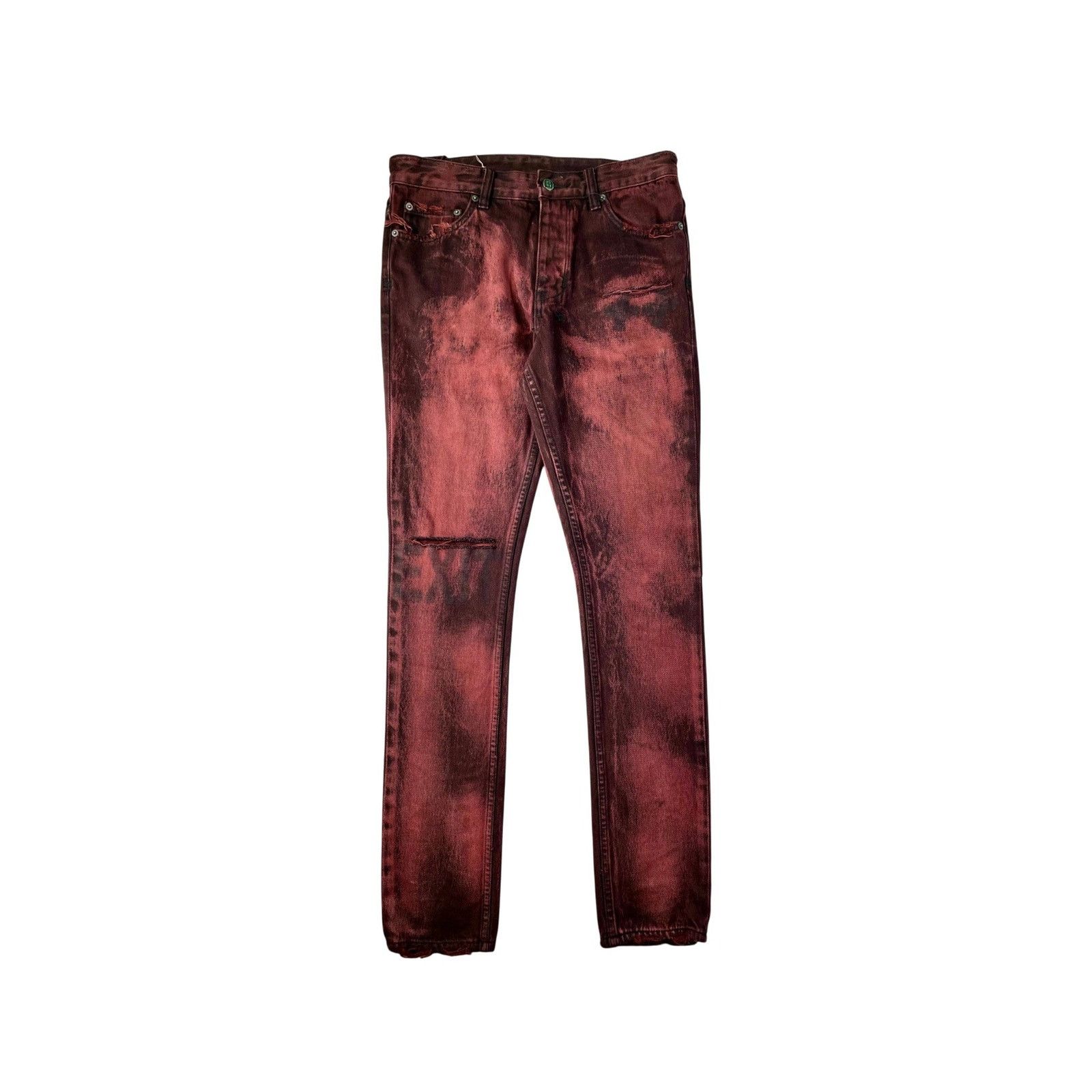 Ksubi Ksubi Plain Red Wash Jeans Size US 30 / EU 46 - 1 Thumbnail