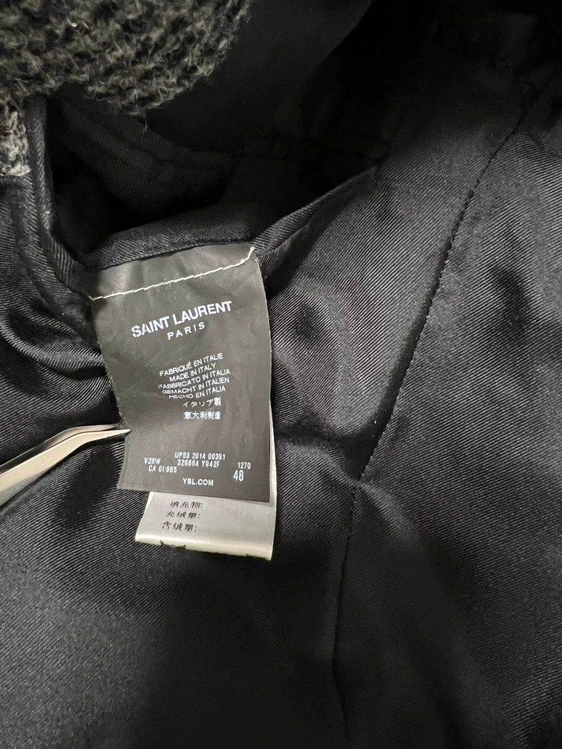 Saint Laurent Paris Saint laurent paris Fall/Winter 2014 Flush Neck Two-Button Size 48R - 5 Thumbnail