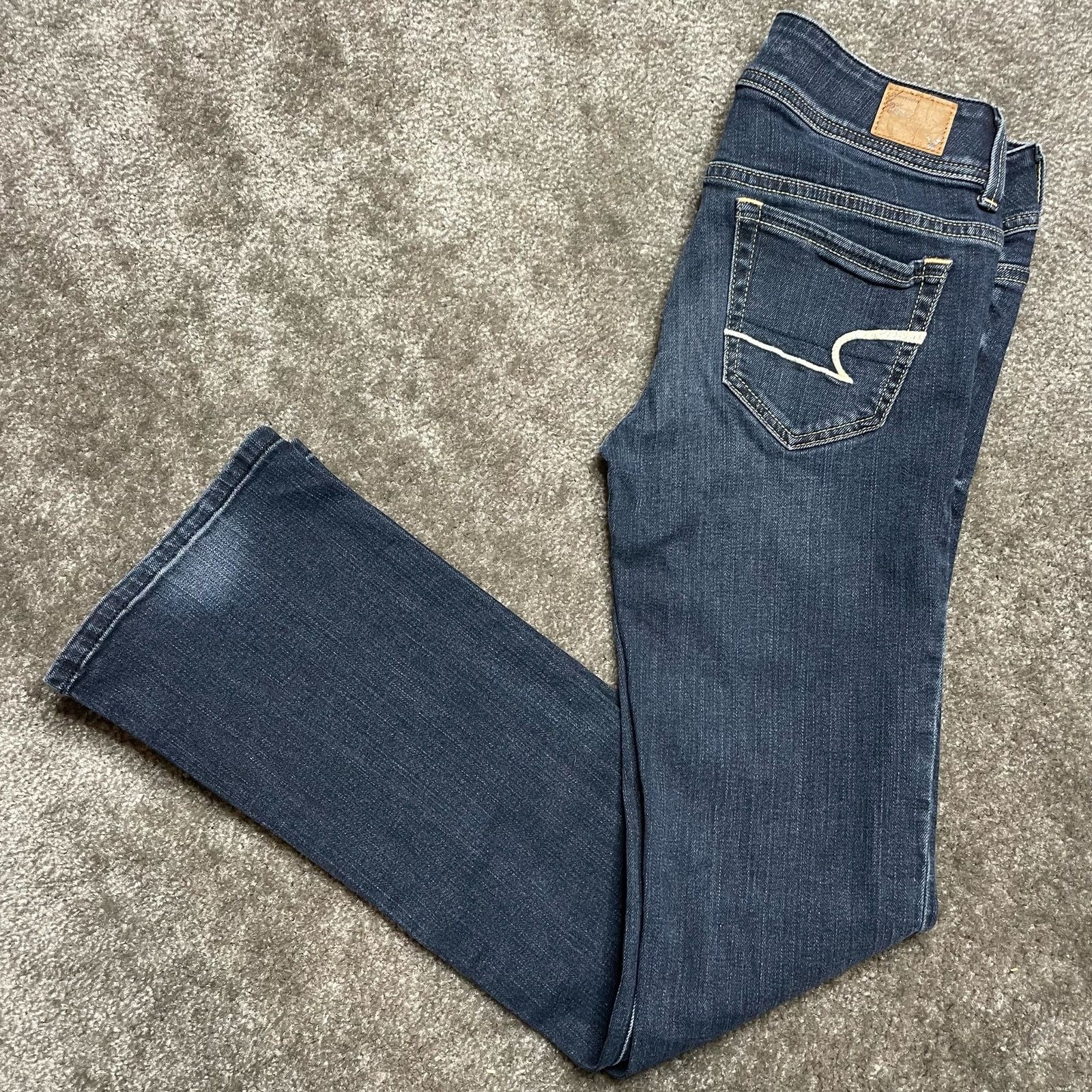 American Eagle Outfitters American Eagle Original Boot Jeans Size 26" / US 2 / IT 38 - 9 Thumbnail