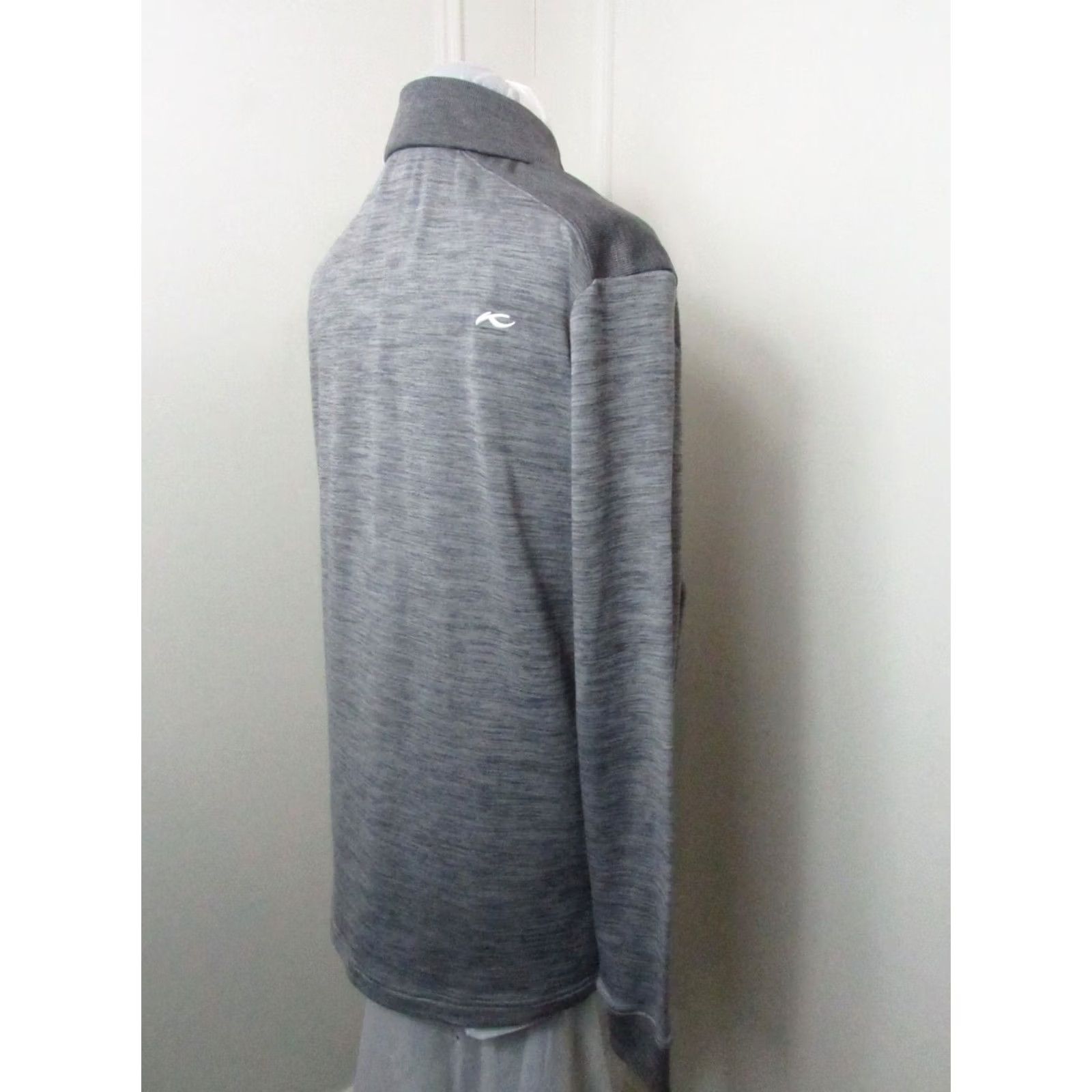 KJUS KJUS Liam Techwool 1/4 Zip Pullover Gray Men Large Sweatshirt Golf Performance Pullover Size US L / EU 52-54 / 3 - 6 Thumbnail