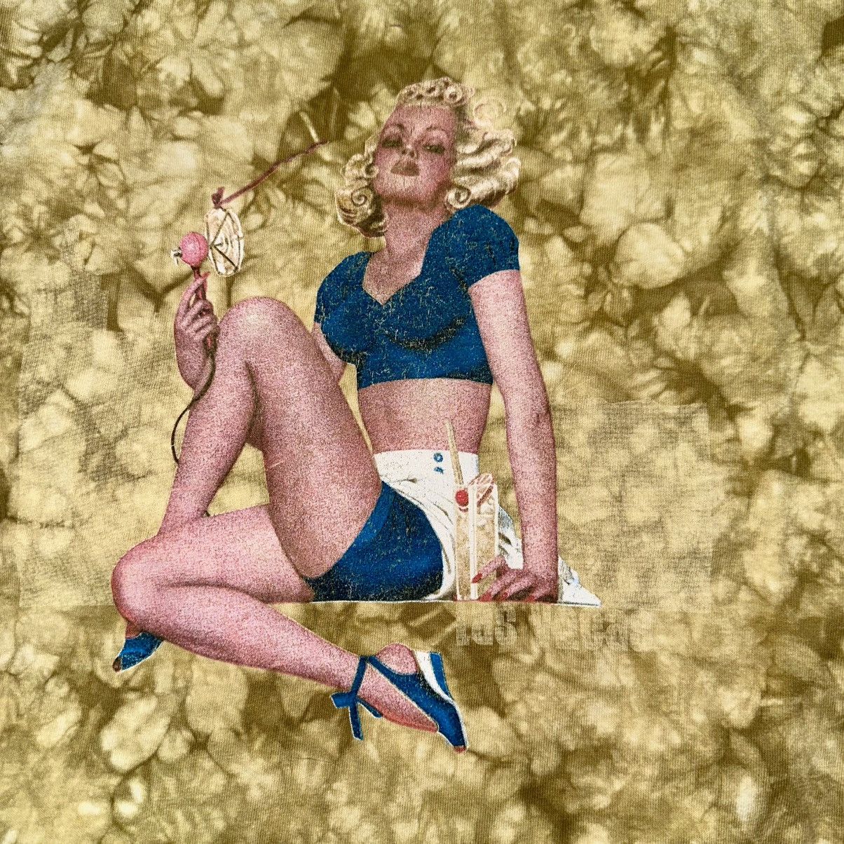 Vintage Vintage Marilyn Monroe Tie Dye Las Vegas Size US XL / EU 56 / 4 - 3 Thumbnail