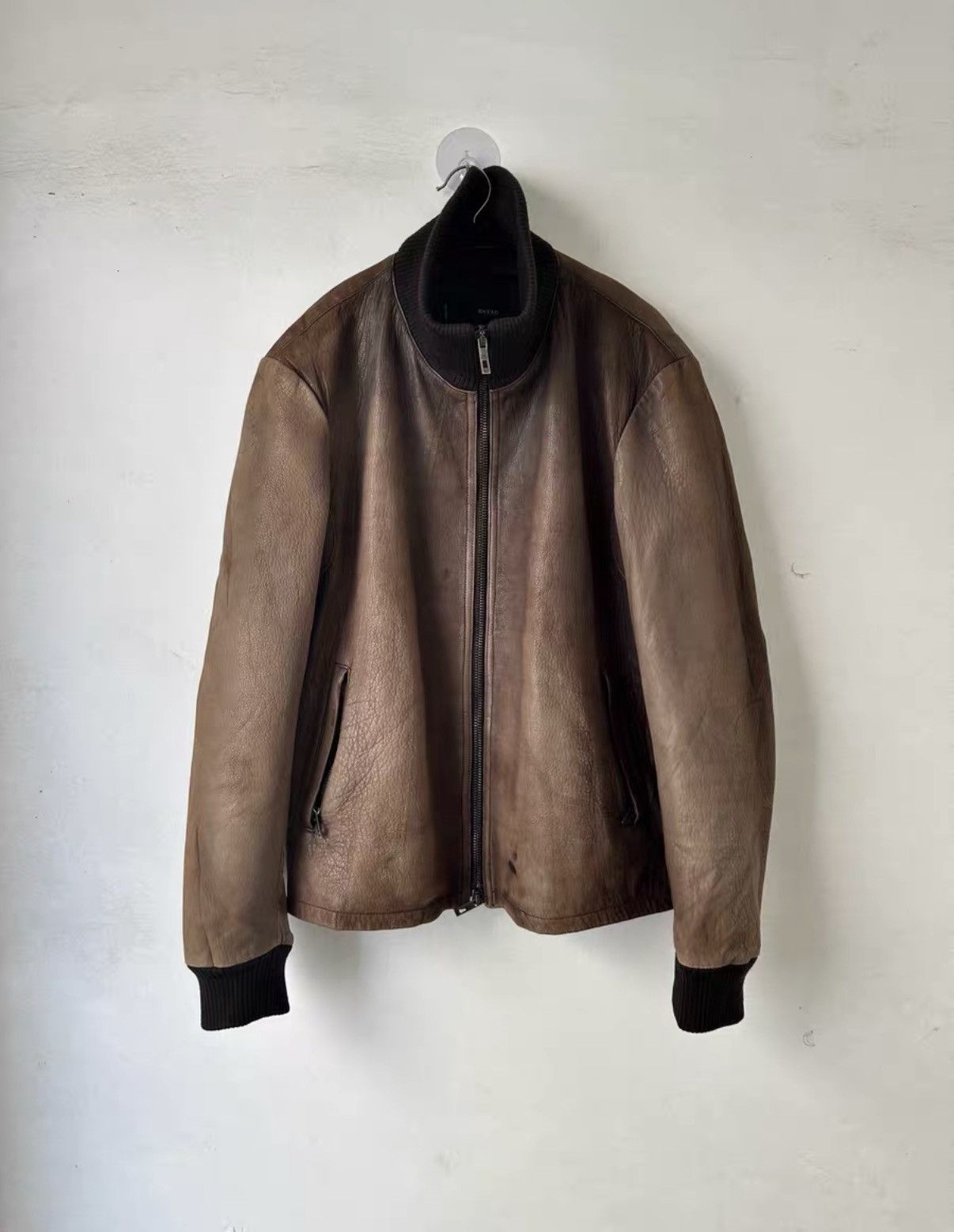 Ruffo Research ruffo research 1990s artisanal leather blouson jacket K7 Size US M / EU 48-50 / 2 - 1 Thumbnail