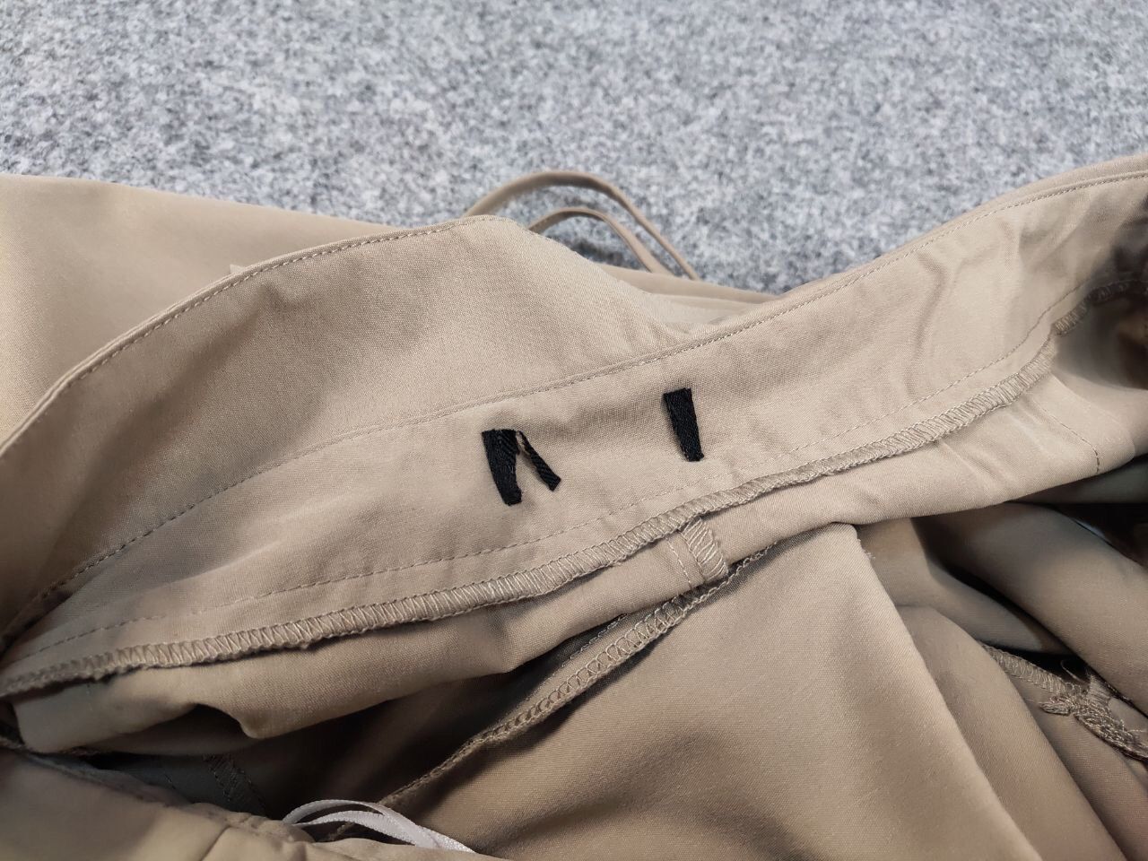 Japanese Brand Vintage 90's Japan Style Baggy Beige Womens Cargo Pants Size 28" / US 6 / IT 42 - 17 Thumbnail