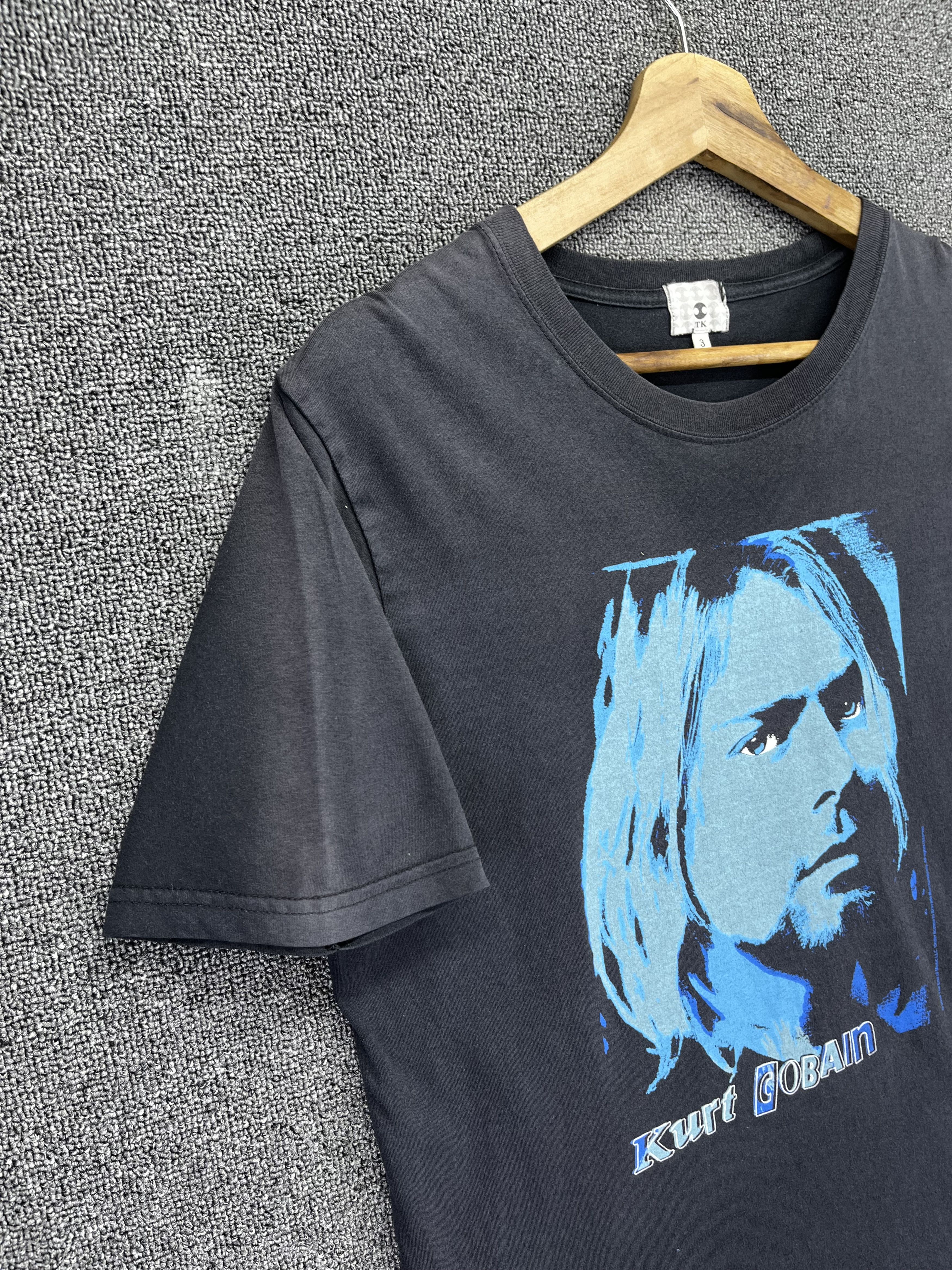 Band Tees Vintage Nirvana Kurt Cobain Punk Rock Band Tees T Shirts Size US S / EU 44-46 / 1 - 7 Thumbnail