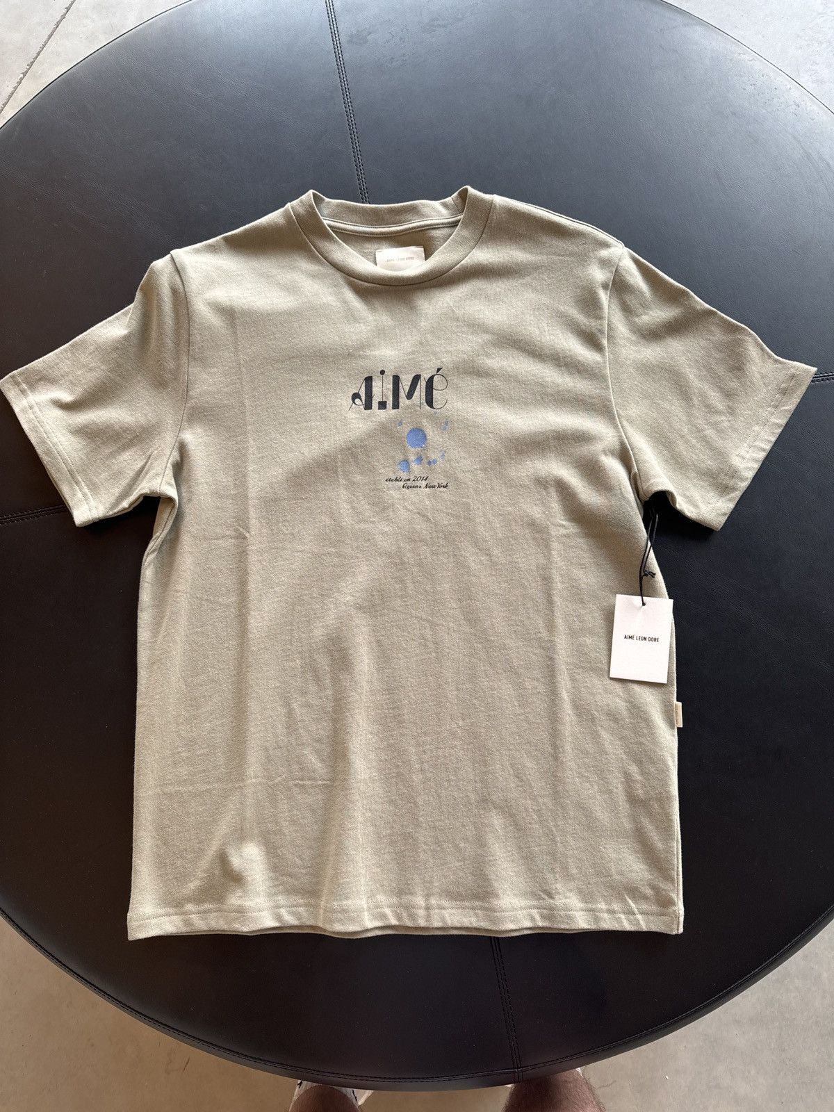 Aime Leon Dore Aime Leon Dore Studio Ink Logo T-Shirt Laurel Oak Size US L / EU 52-54 / 3 - 1 Thumbnail