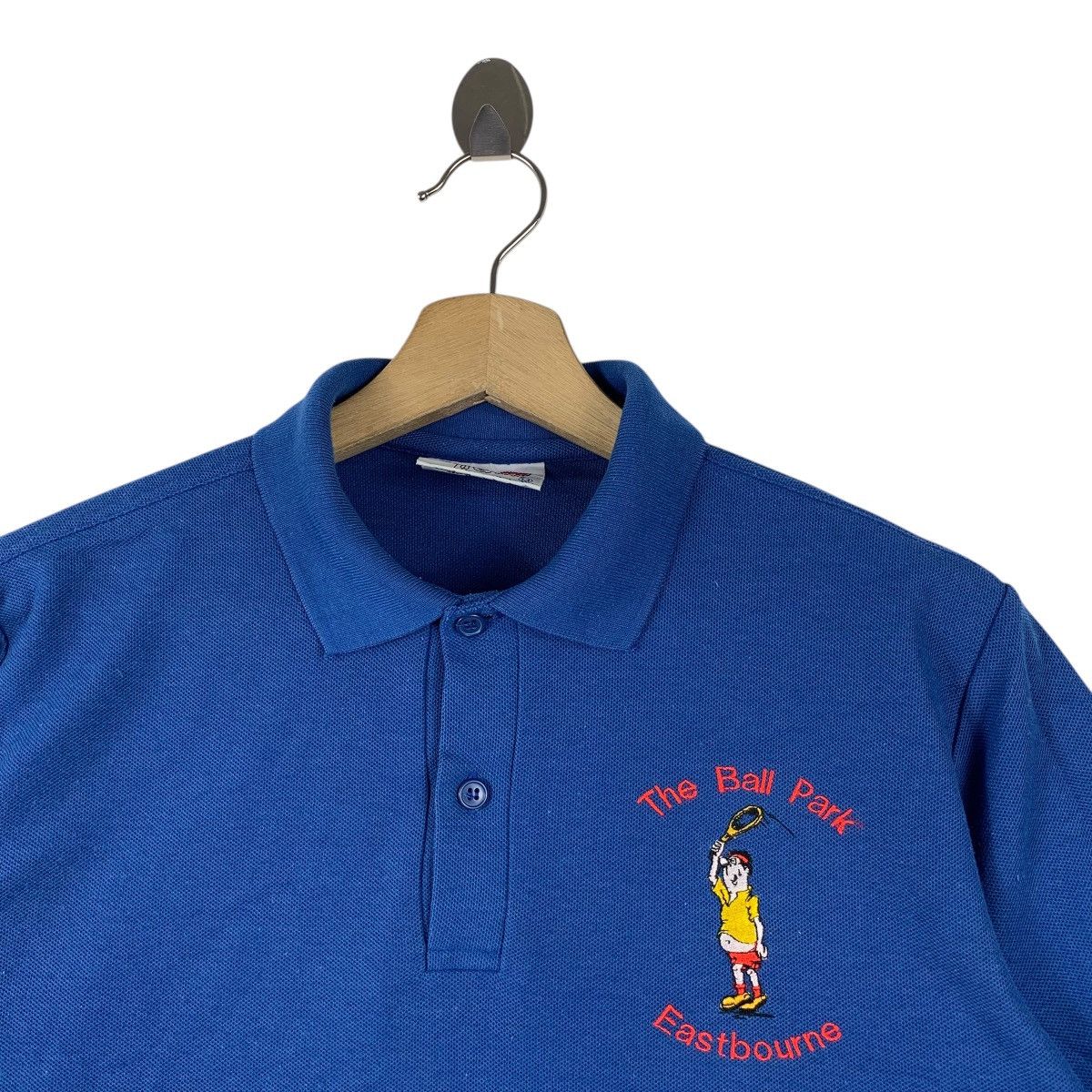 Vintage Vintage THE BALL PARK Eastbourne Tennis Polo Tee Shirt Top Size US M / EU 48-50 / 2 - 4 Thumbnail