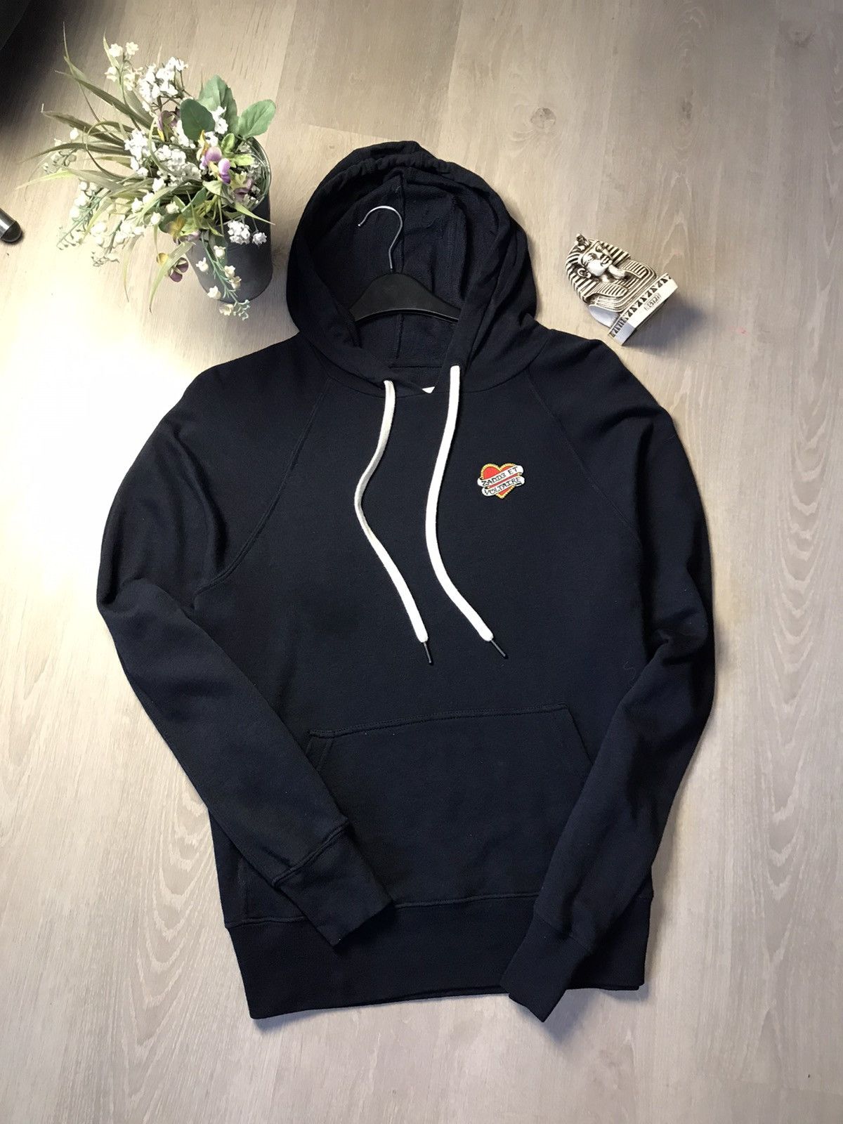 Designer × Vintage × Zadig & Voltaire Zadig & Voltaire Clipper small heart hoodie Size US M / EU 48-50 / 2 - 1 Thumbnail