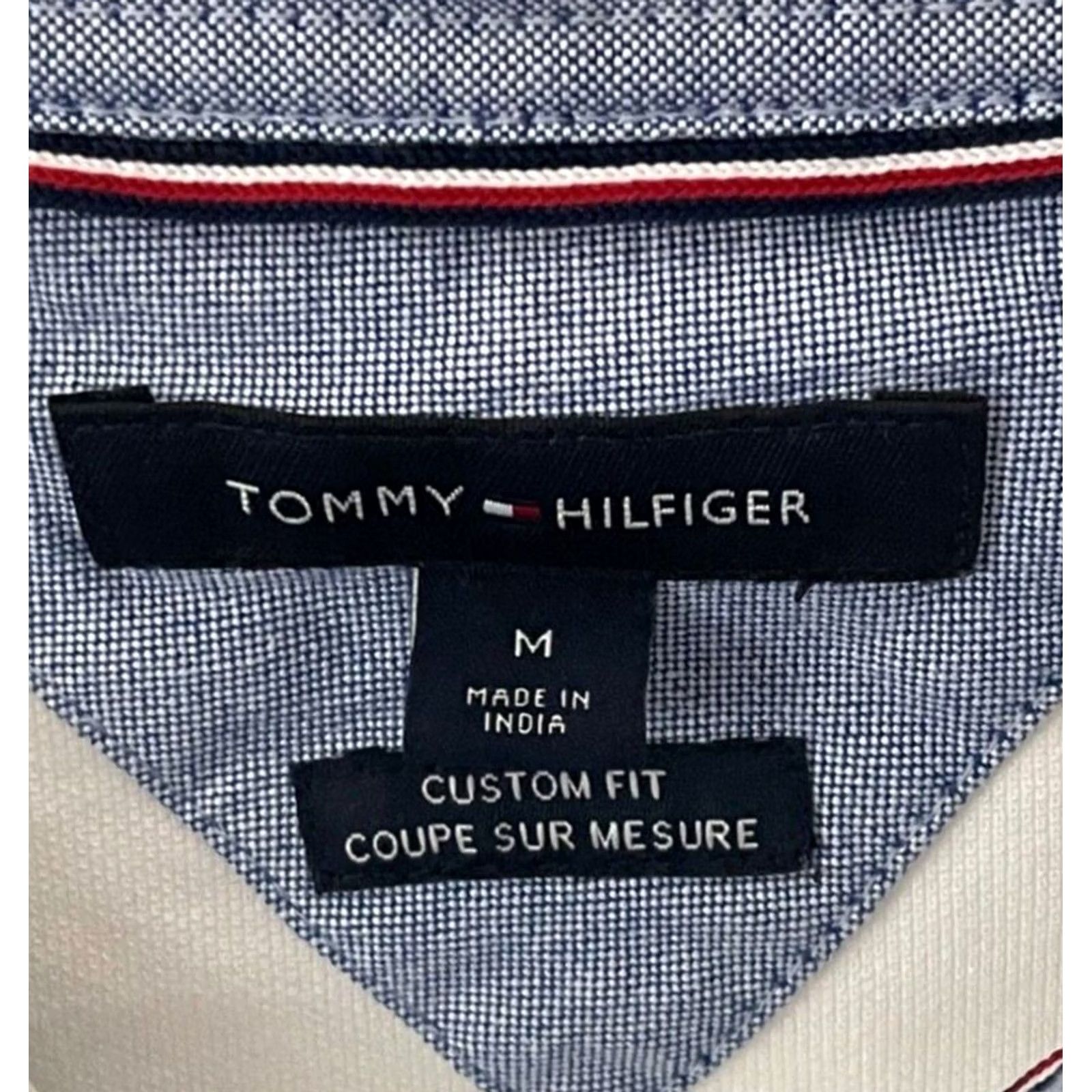 Tommy Hilfiger Tommy Hilfiger Polo Shirt Men's M White Logo Custom Fit Size US M / EU 48-50 / 2 - 4 Thumbnail