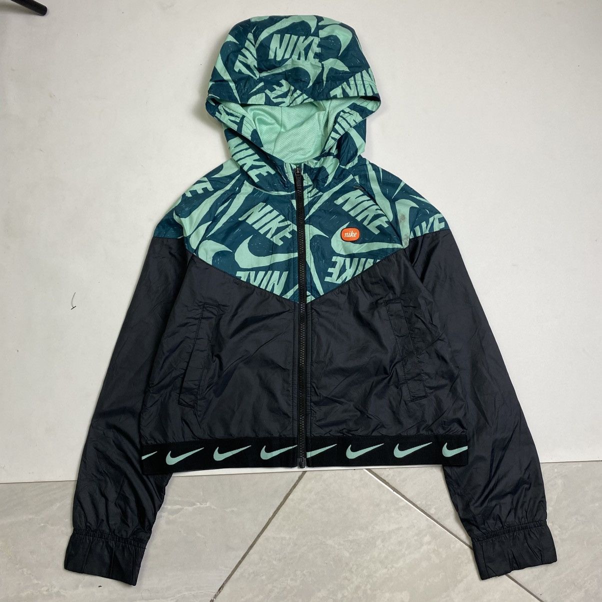 Gear for Sports × Nike Vintage Nike crop boxy fit light jacket twin taped Size L / US 10 / IT 46 - 5 Thumbnail