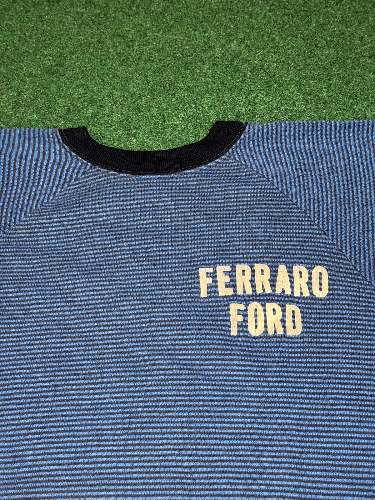Vintage True Vintage Ferraro Ford Automotive 50s 60s Sweatshirt Size US M / EU 48-50 / 2 - 2 Thumbnail