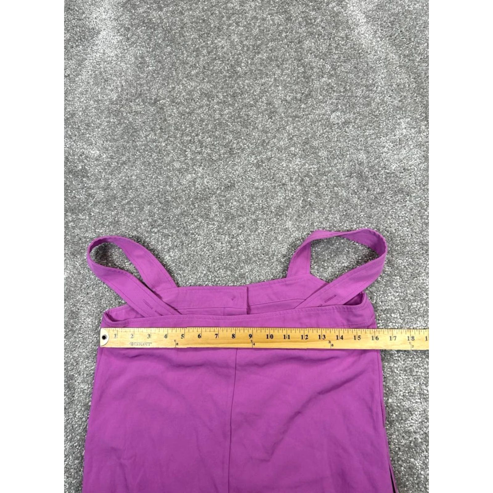 Everlane Everlane Dress Womens 0 Purple Midi A-Line Blouson Shift Sleeveless V-Neck Size XS / US 0-2 / IT 36-38 - 5 Thumbnail