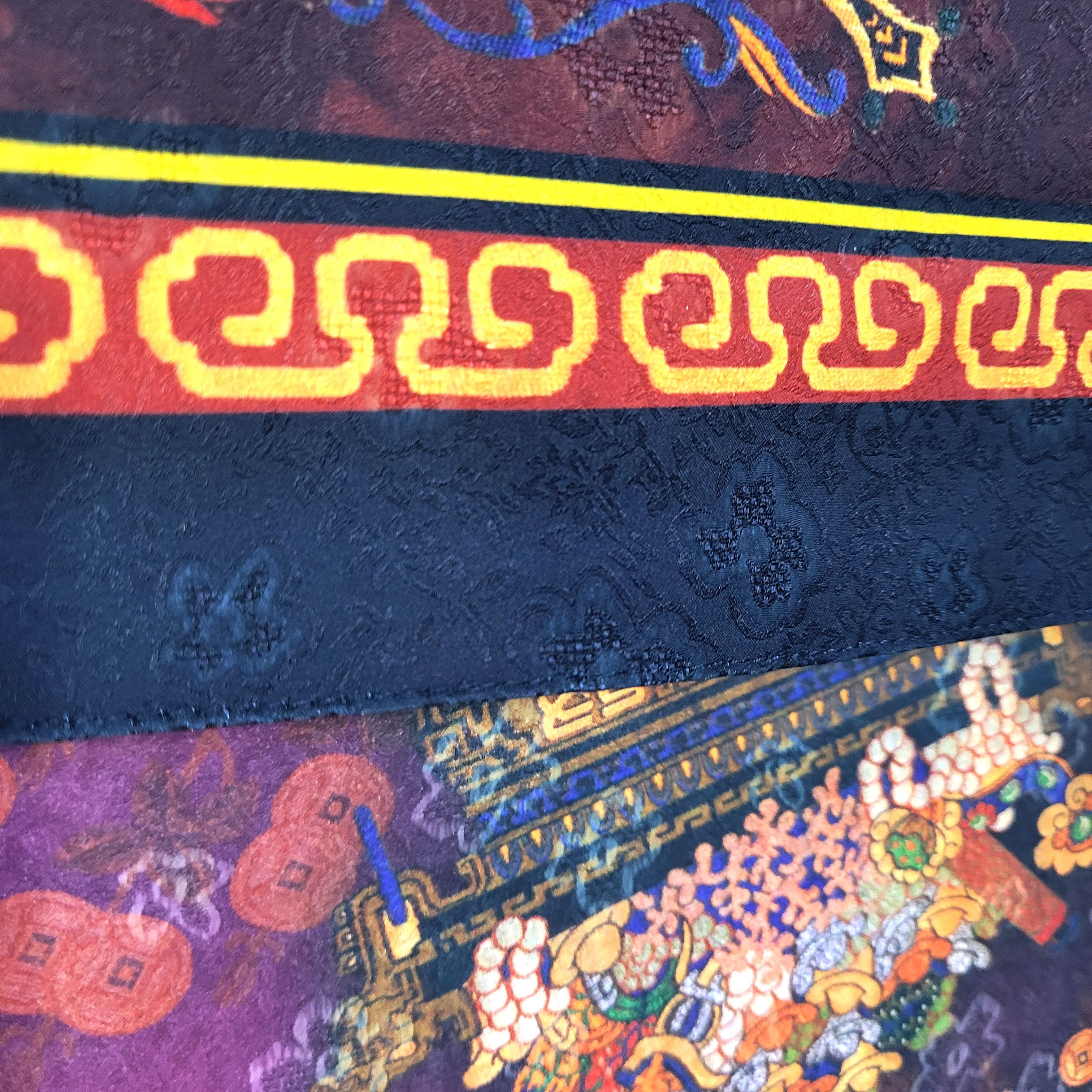 Other Double-Sided Silk Scarf 27"x70" Long Rectangle 3325 Size ONE SIZE - 5 Thumbnail