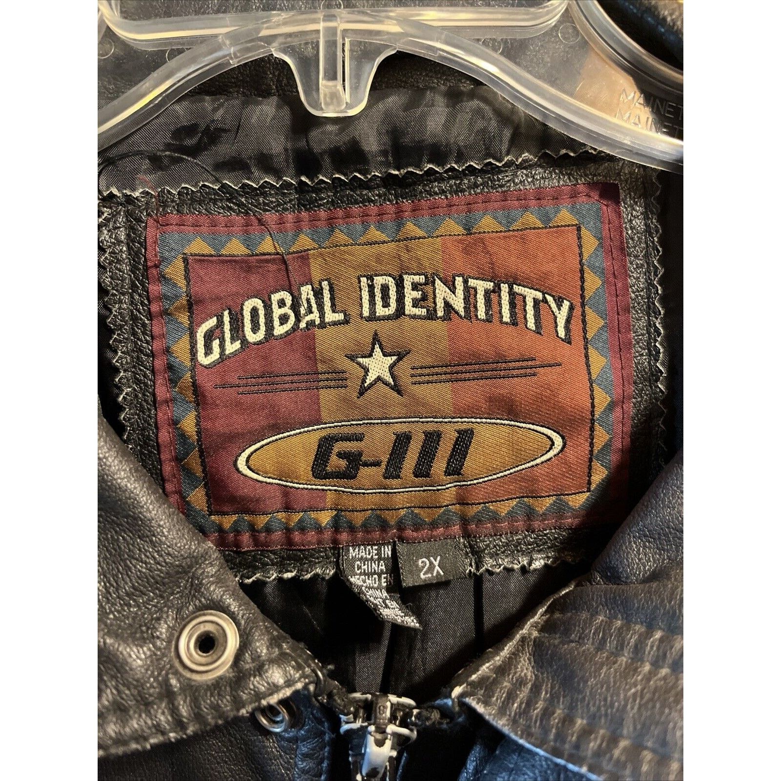 G-III Vintage Jacket Men’s 2X Black leather A2 G1 Global Identity Size US XXL / EU 58 / 5 - 3 Thumbnail