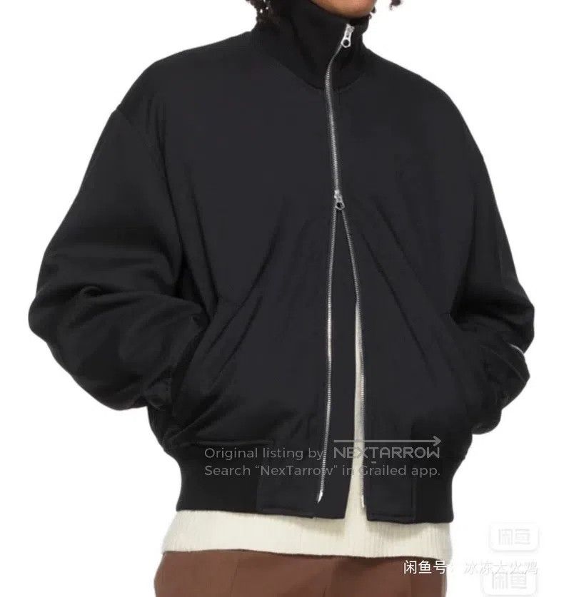 Jil Sander Jil Sander Black Double Zip Jacket Size US XL / EU 56 / 4 - 1 Thumbnail