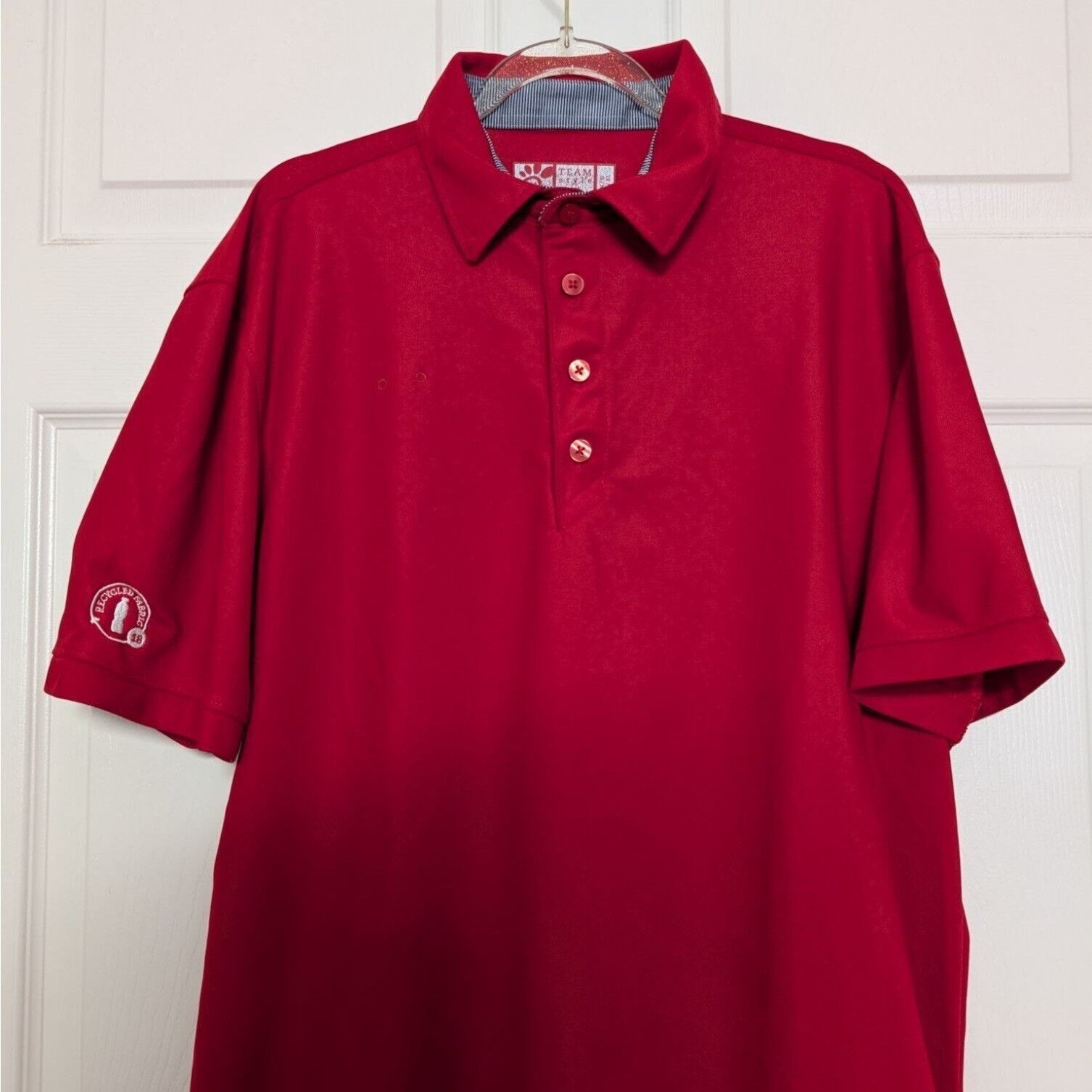 Designer Oobe Team Style Chick Fil A Employee Polo Shirt Mens Size L Size L / US 10 / IT 46 - 2 Thumbnail