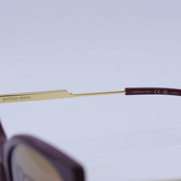 Bottega Veneta 🕶️ New Bottega Veneta BV1296SA 004 Sunglasses - Bordeaux Size ONE SIZE - 5 Thumbnail