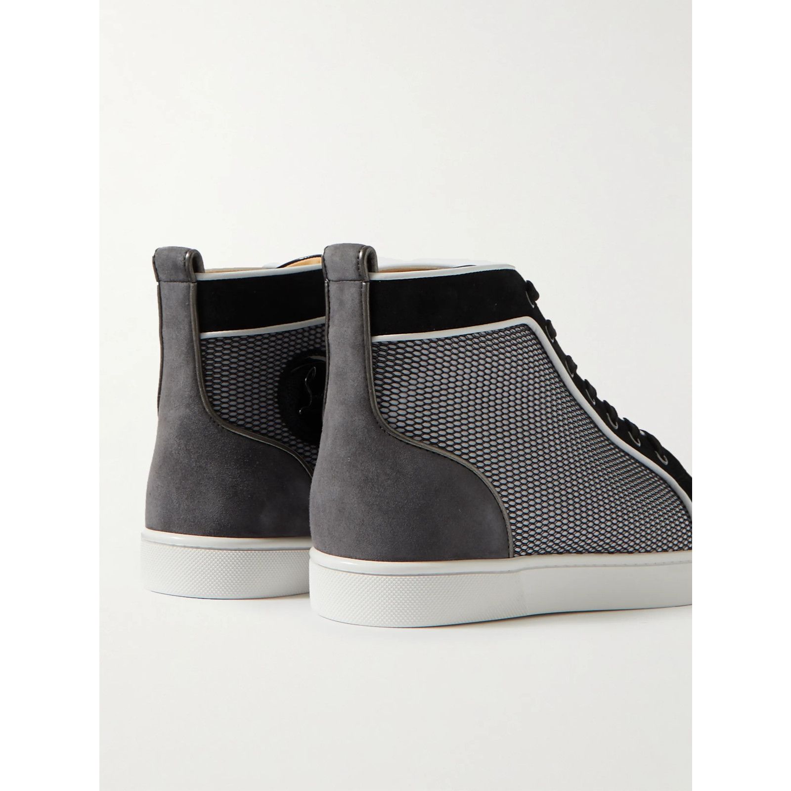 Christian Louboutin Christian Louboutin Louis Orlato Flat Black Grey White Size US 15 / EU 48 - 12 Thumbnail