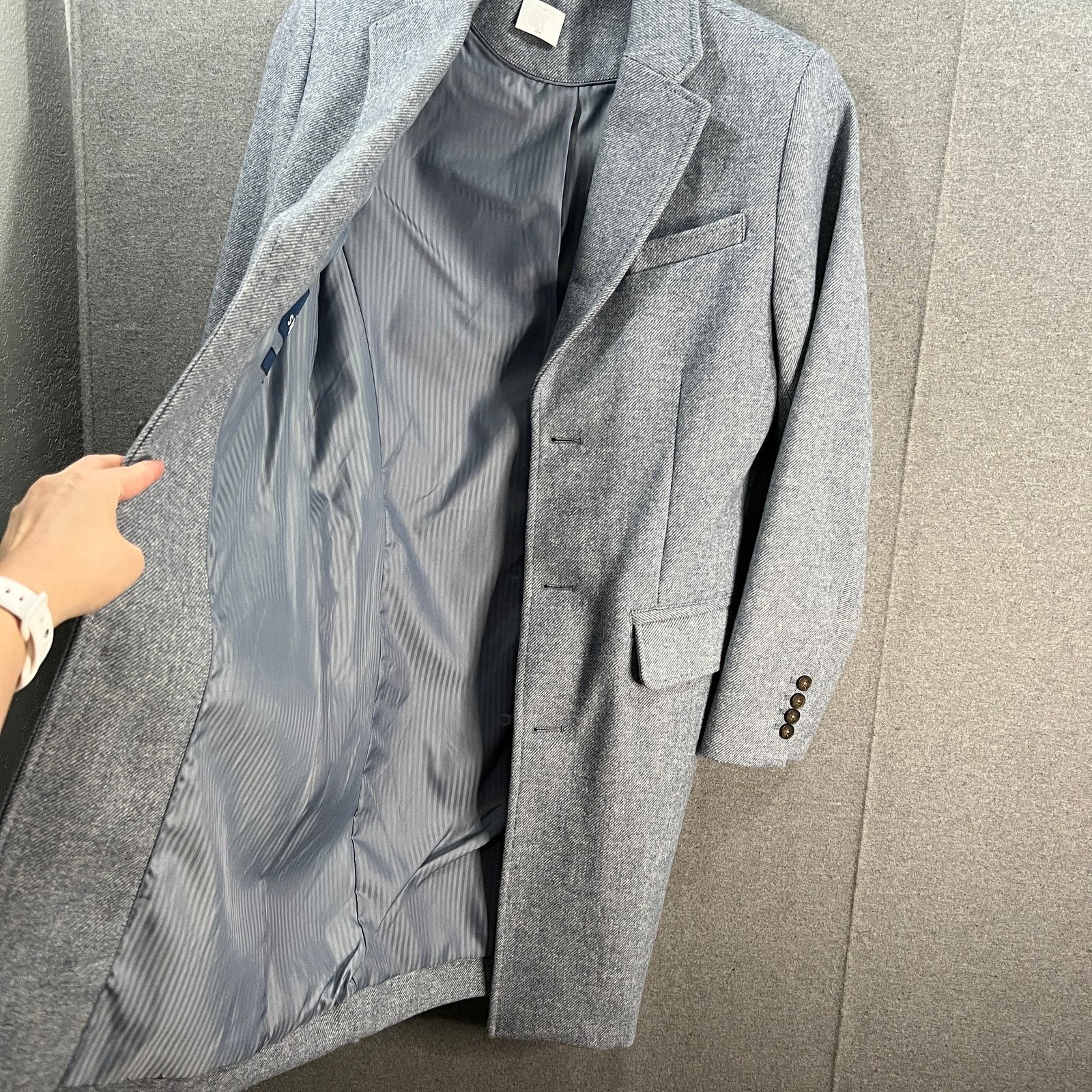 Other Stafford Mens Water Resistant Midweight Topcoat Coat Size US S / EU 44-46 / 1 - 5 Thumbnail