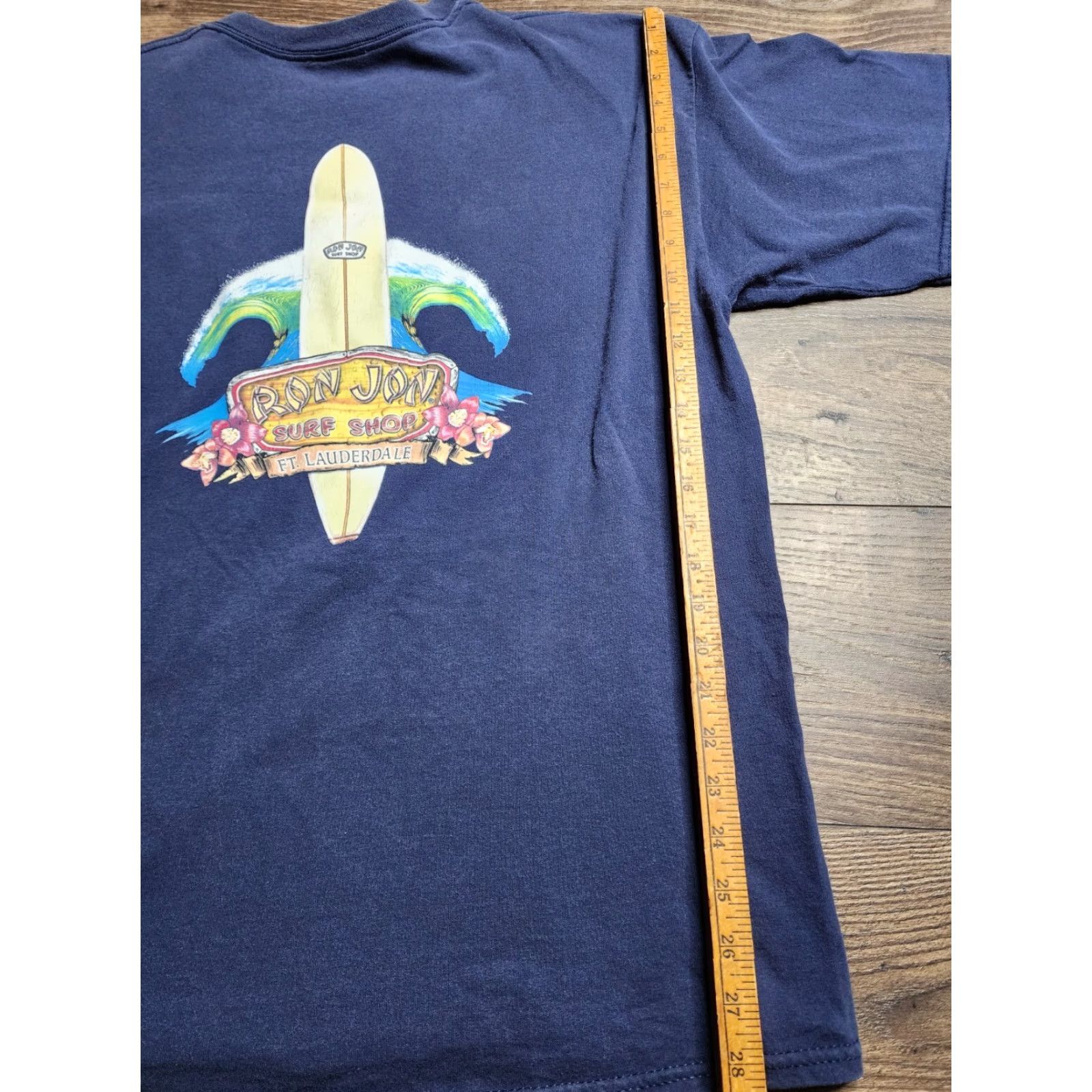 Doublet Retro Mens XL Ron Jon Surf Shop Fort Lauderdale Pocket T Shirt Double Sided Size US XL / EU 56 / 4 - 4 Thumbnail