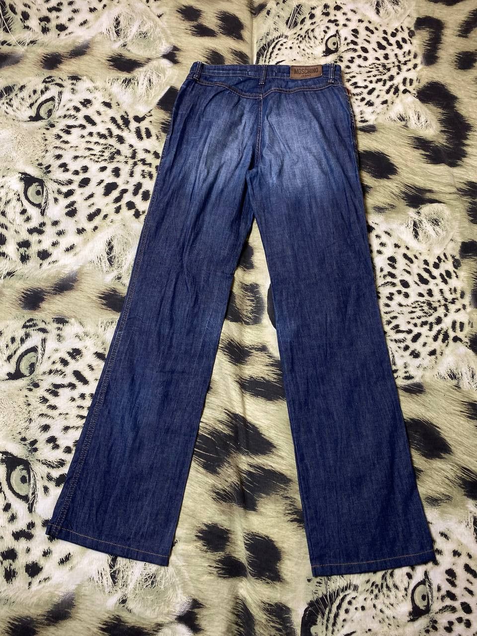 Moschino Y2K Distressed Jeans Moschino logo vintage streetwear Size US 29 - 19 Thumbnail