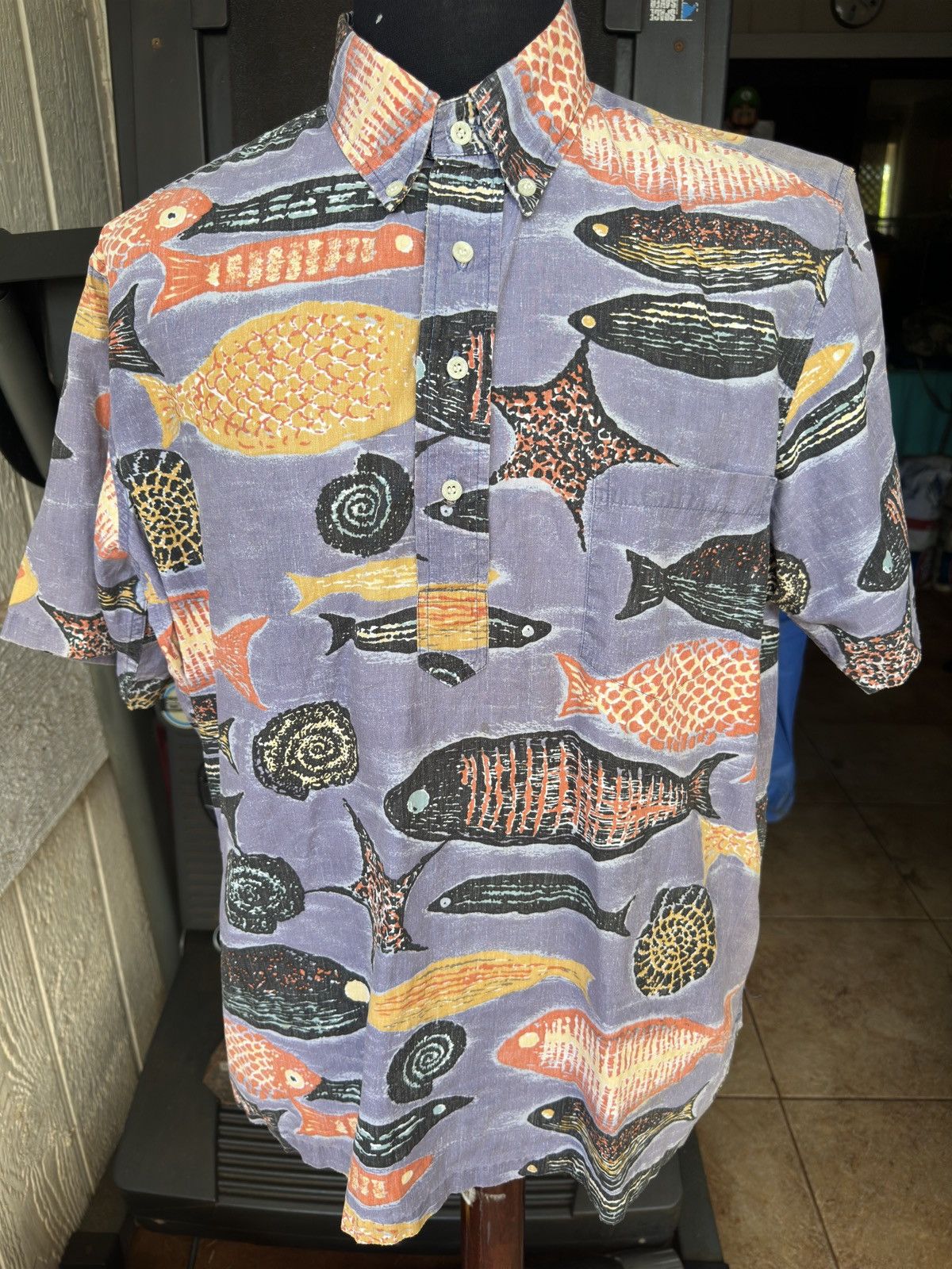 Reyn Spooner Reyn Spooner Hawaiian Fishes Multicolored Men's Medium Size US M / EU 48-50 / 2 - 1 Thumbnail