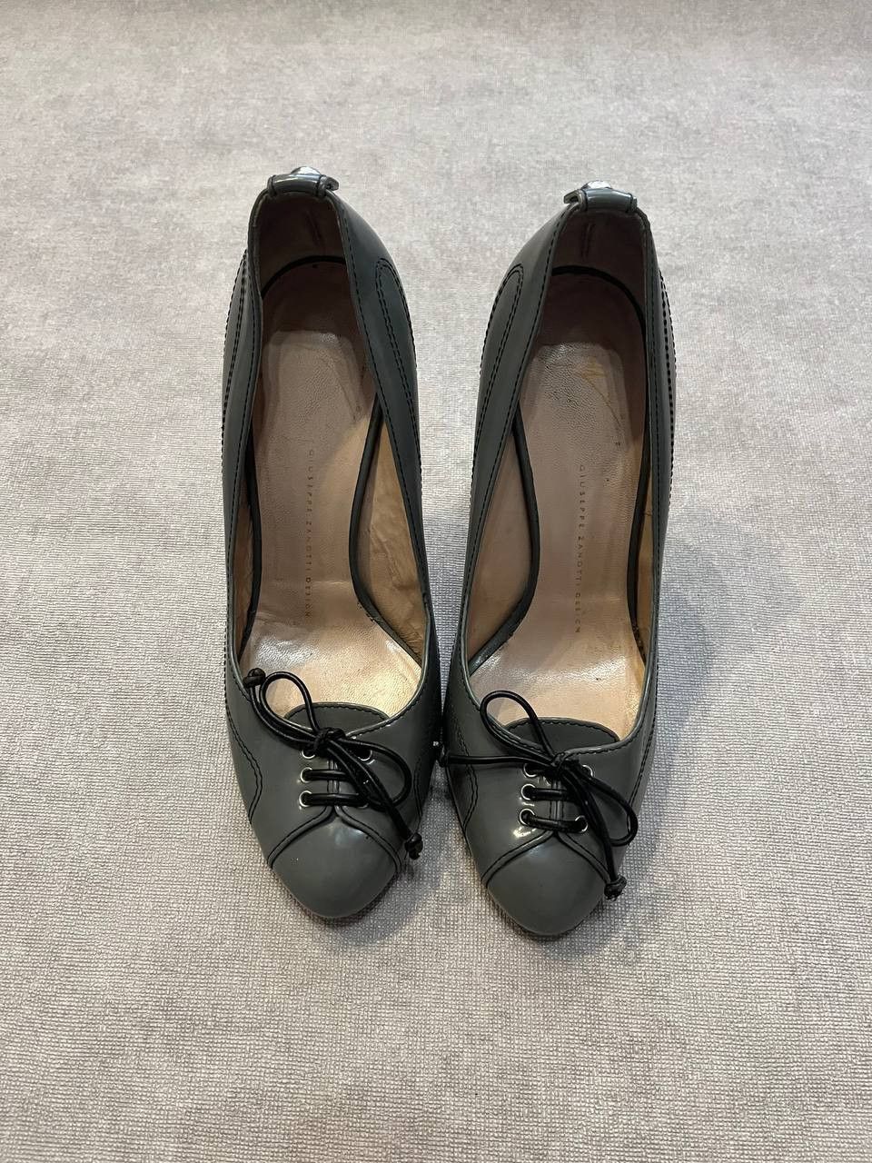 Giuseppe Zanotti Giuseppe Zanotti Open Women`s Rare Pumps Heels Gray 39 US 9 Size US 9 / IT 39 - 1 Thumbnail