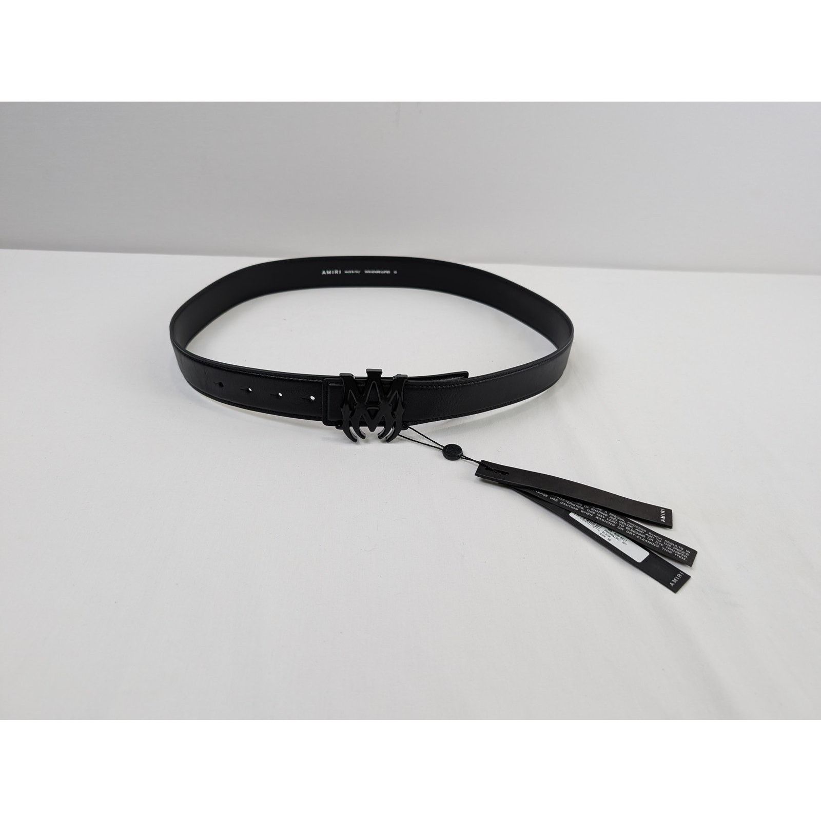 Amiri o1rshd1 Size: 75cm / 4cm MA Belt in Black Size 30 - 2 Thumbnail
