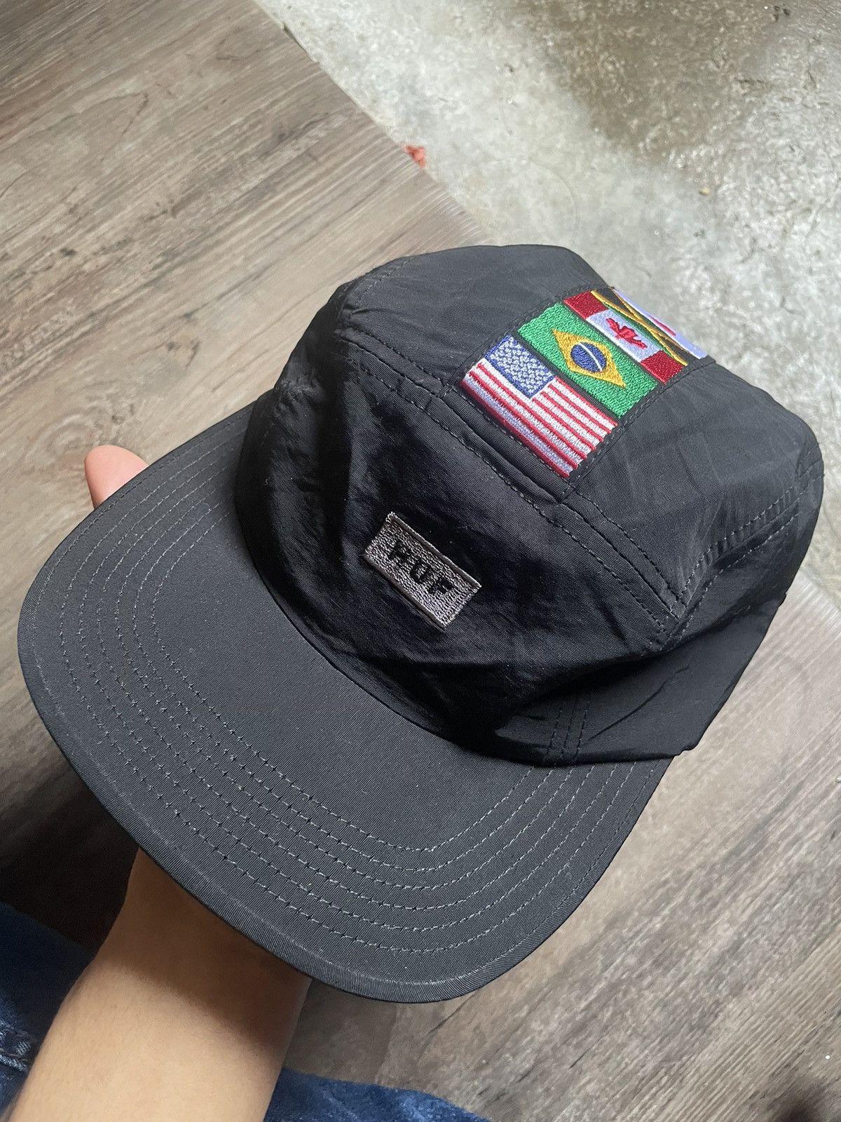 huf 5 panel snapback hats