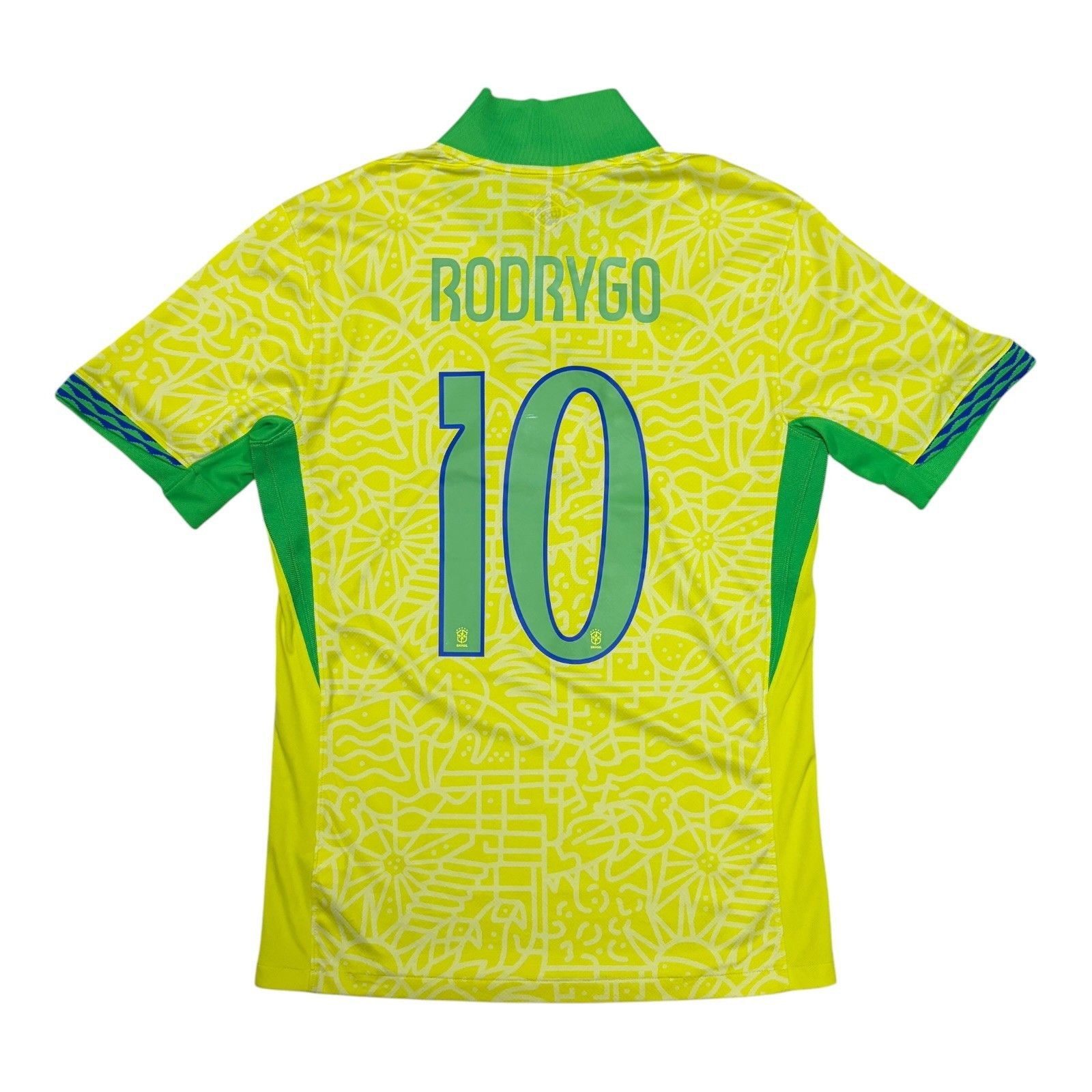 Nike NIKE BRAZIL Soccer Jersey RODRYGO Brasil Football Small Size US S / EU 44-46 / 1 - 2 Thumbnail