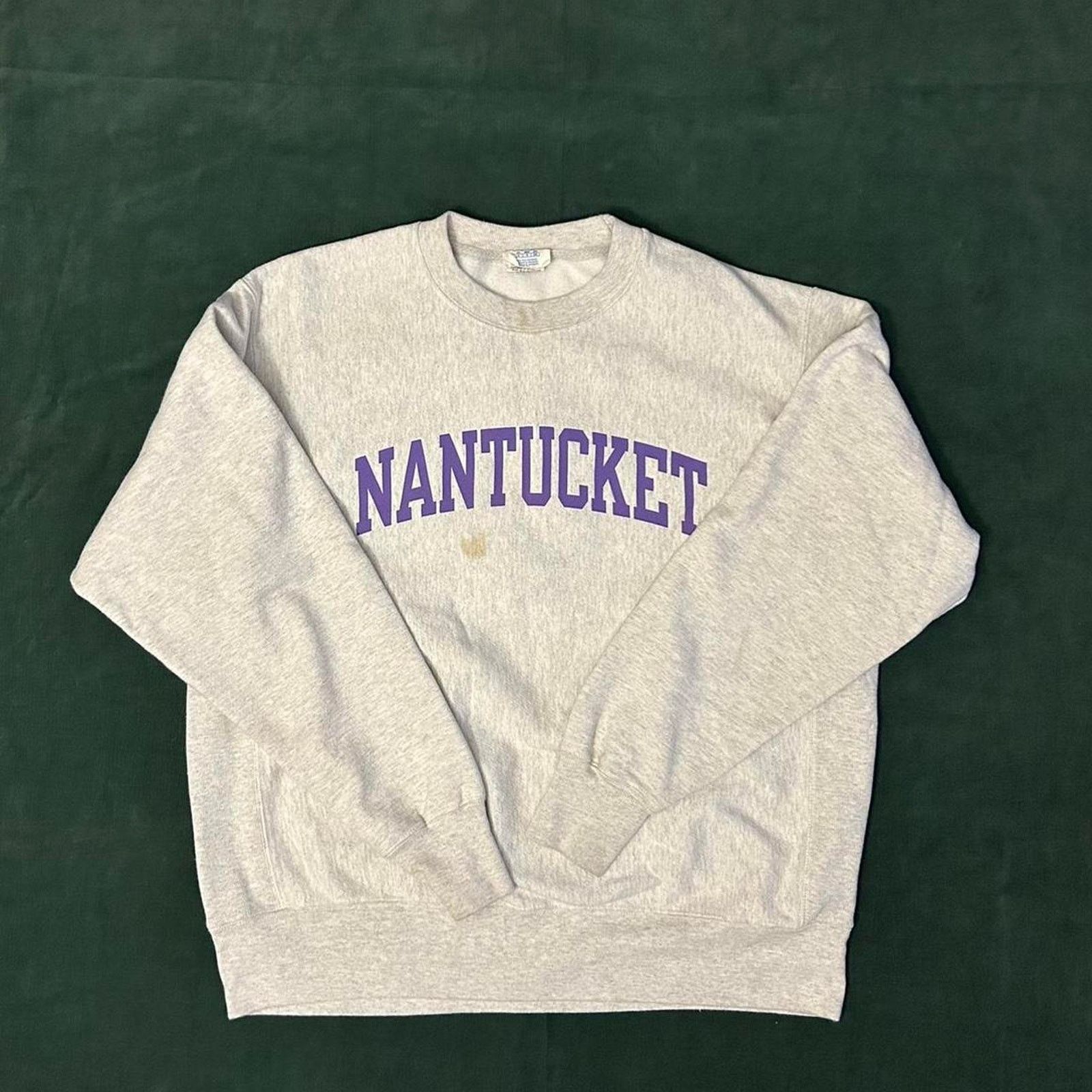 Champion Vintage champion sweatshirt has stains Size US L / EU 52-54 / 3 - 1 Thumbnail