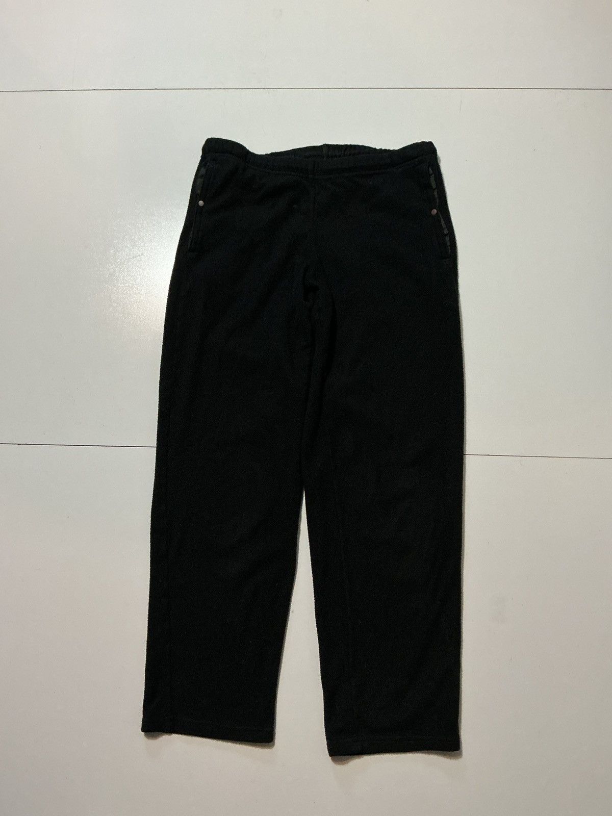 Patagonia Vintage Patagonia Made In USA Black Fleece Snap Pocket Pants Size US 32 / EU 48 - 2 Thumbnail